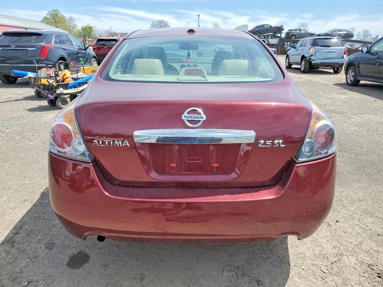 2011 Nissan Altima 2.5 Бордовый vin: 1N4AL2AP5BC179937