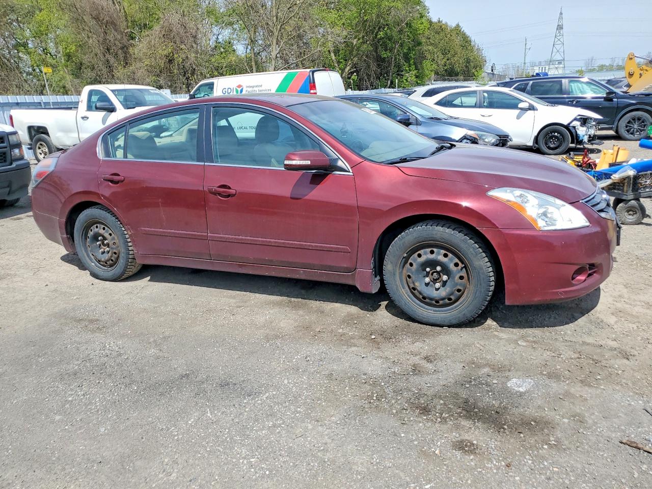 2011 Nissan Altima 2.5 Бордовый vin: 1N4AL2AP5BC179937