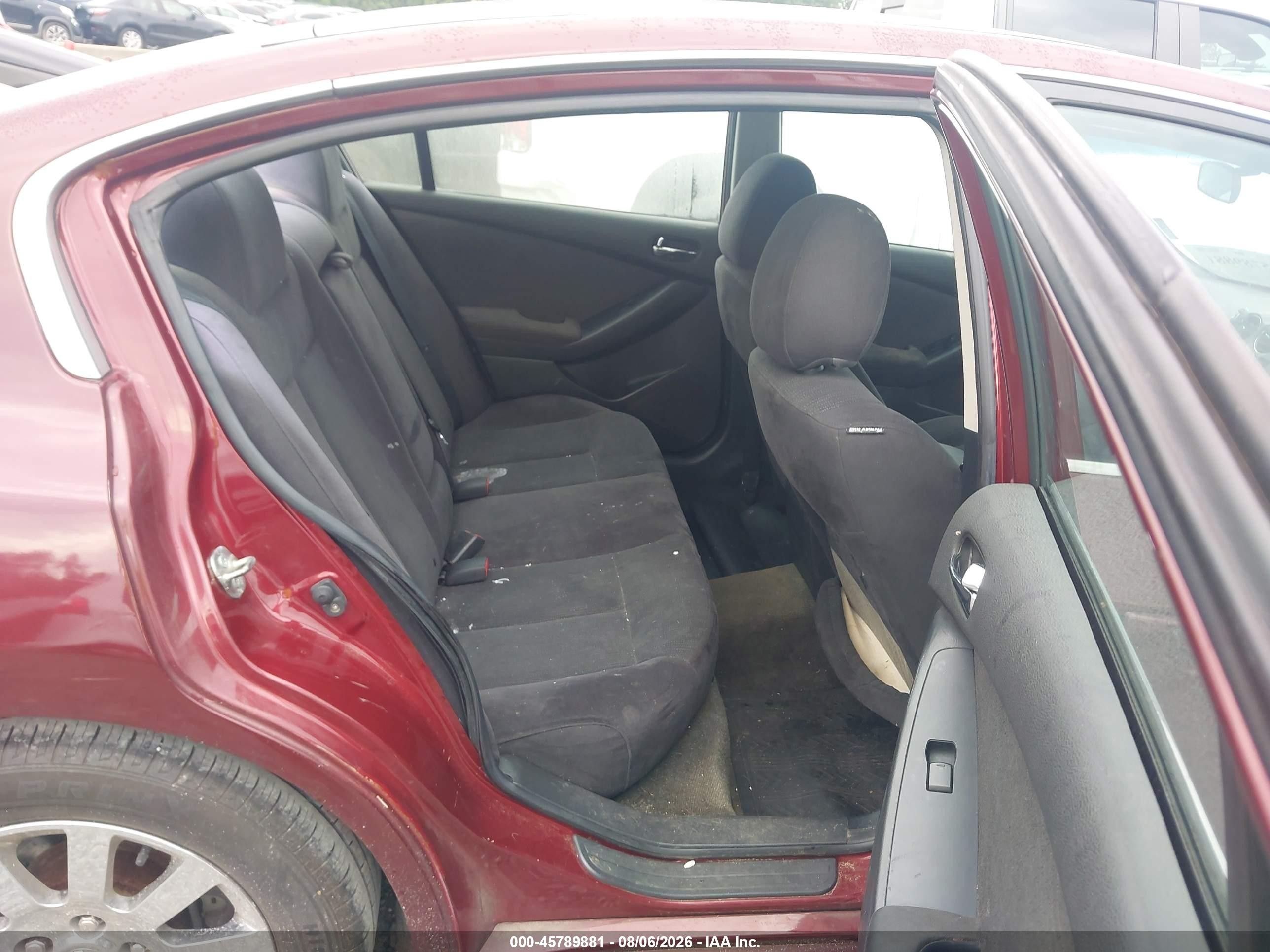 2011 Nissan Altima 2.5 S Maroon vin: 1N4AL2AP5BN405074