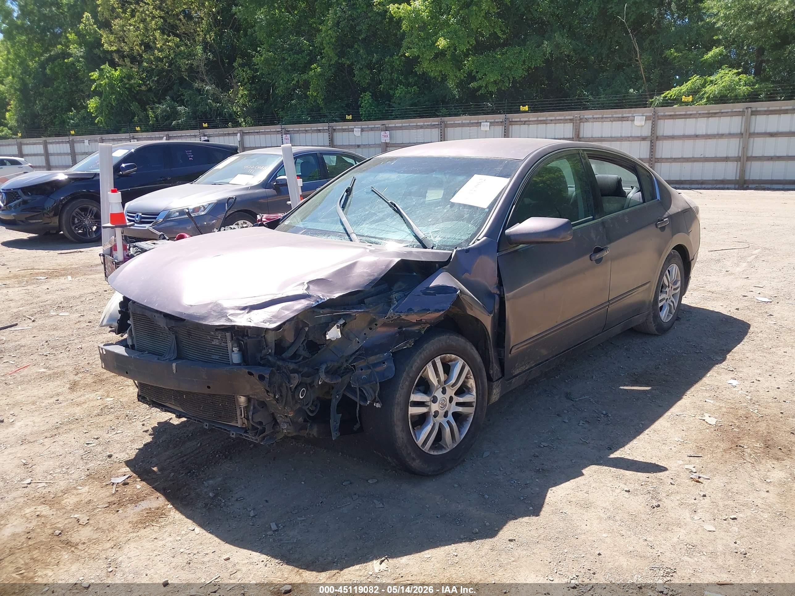 2011 Nissan Altima 2.5 S Gray vin: 1N4AL2AP5BN415460