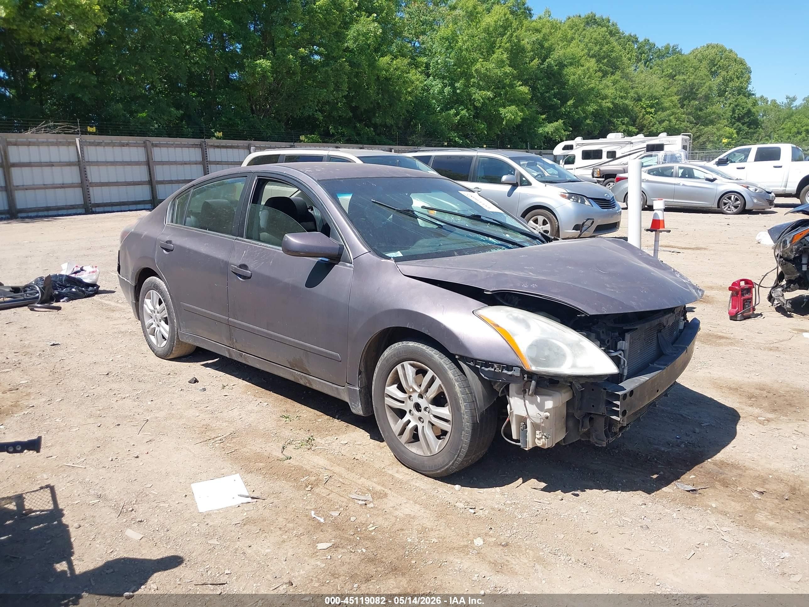 2011 Nissan Altima 2.5 S Серый vin: 1N4AL2AP5BN415460