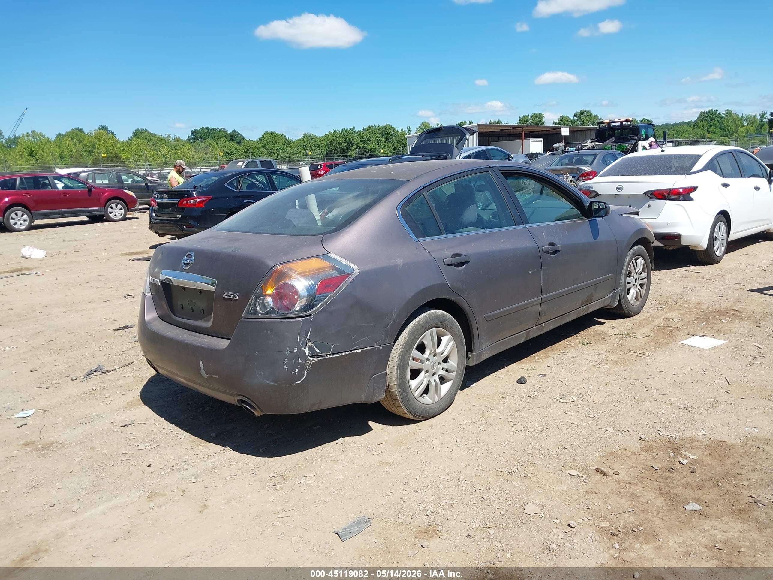 2011 Nissan Altima 2.5 S Gray vin: 1N4AL2AP5BN415460