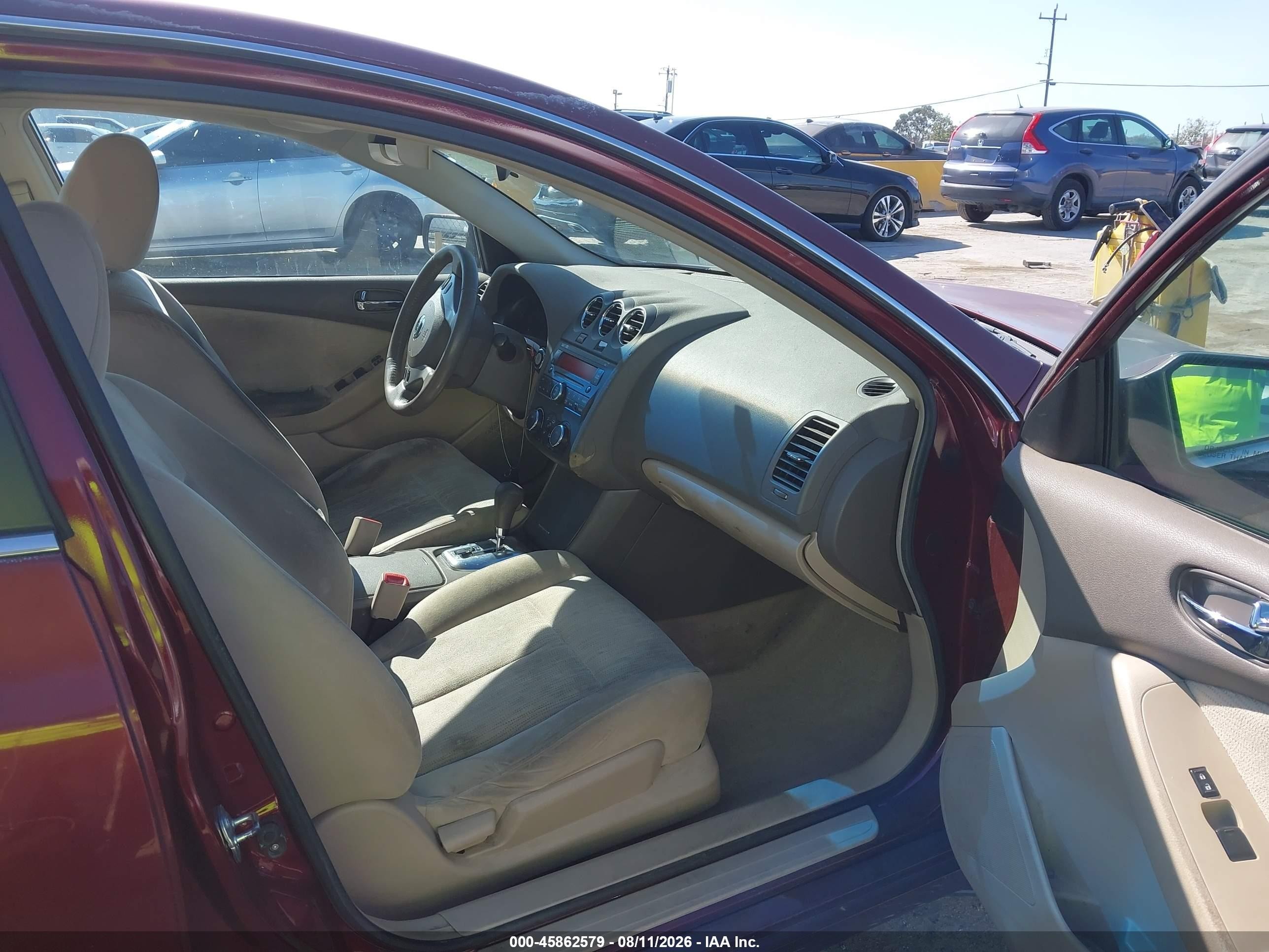 2011 Nissan Altima 2.5 S Burgundy vin: 1N4AL2AP5BN416950