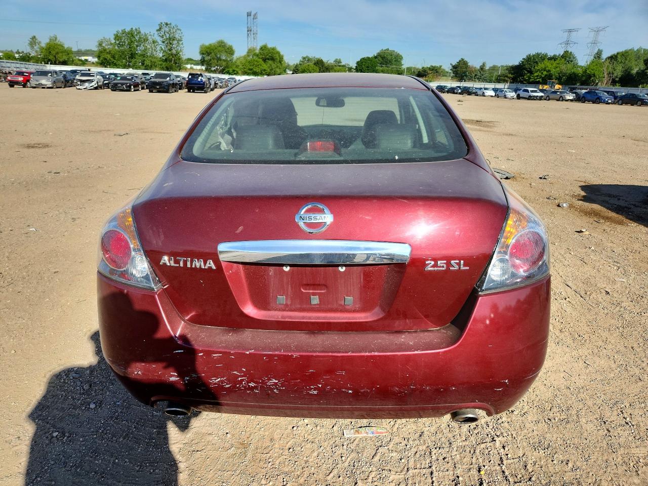 2011 Nissan Altima 2.5 Темно-бордовый vin: 1N4AL2AP5BN461838