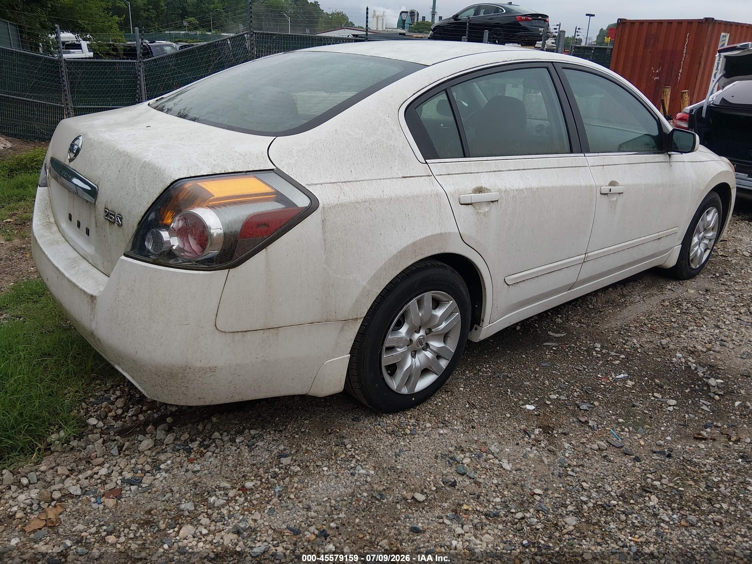 2011 Nissan Altima 2.5 S White vin: 1N4AL2AP5BN469017