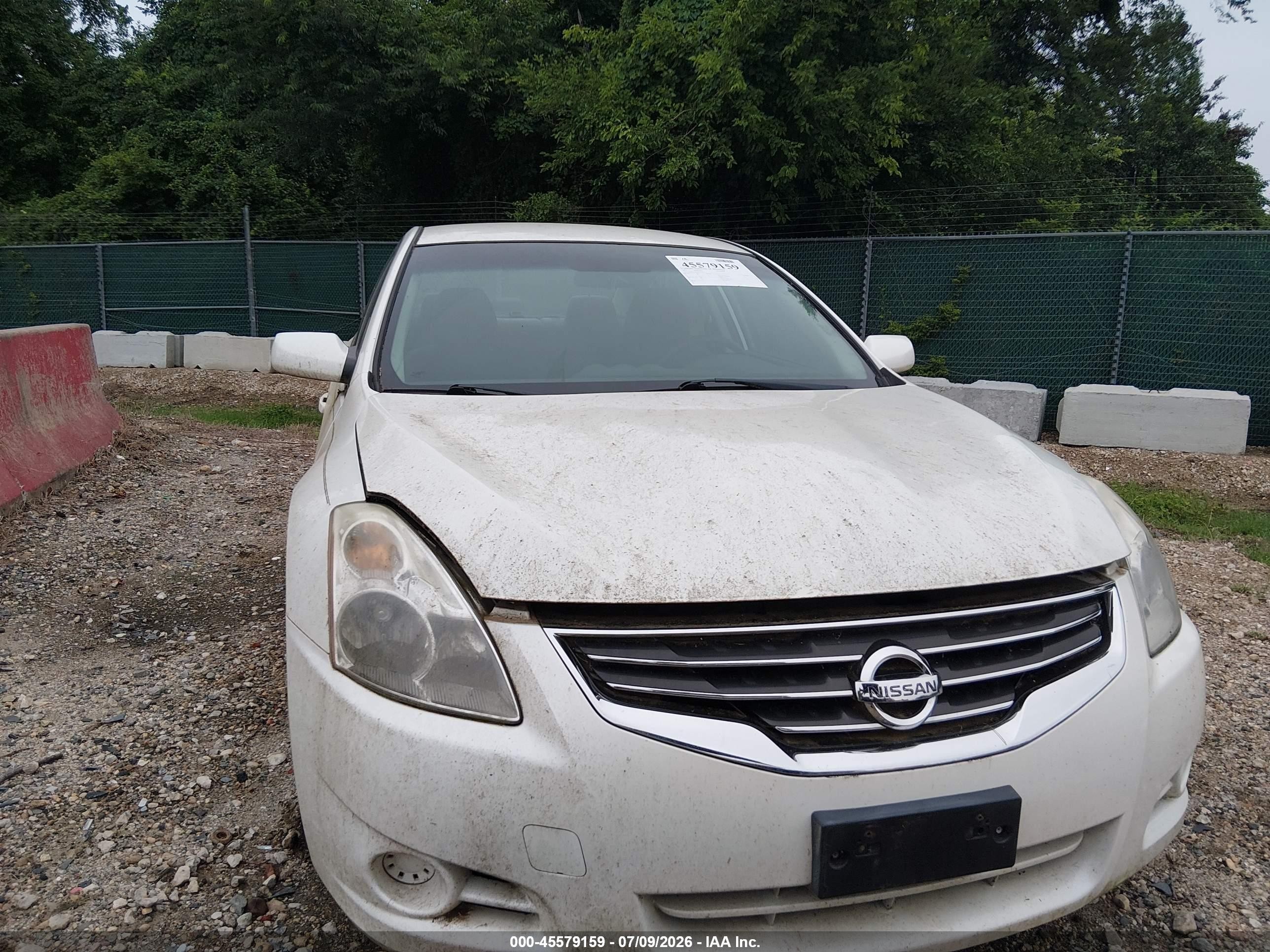 2011 Nissan Altima 2.5 S White vin: 1N4AL2AP5BN469017