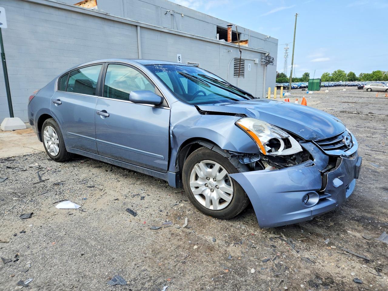2011 Nissan Altima 2.5 Серый vin: 1N4AL2AP5BN479790