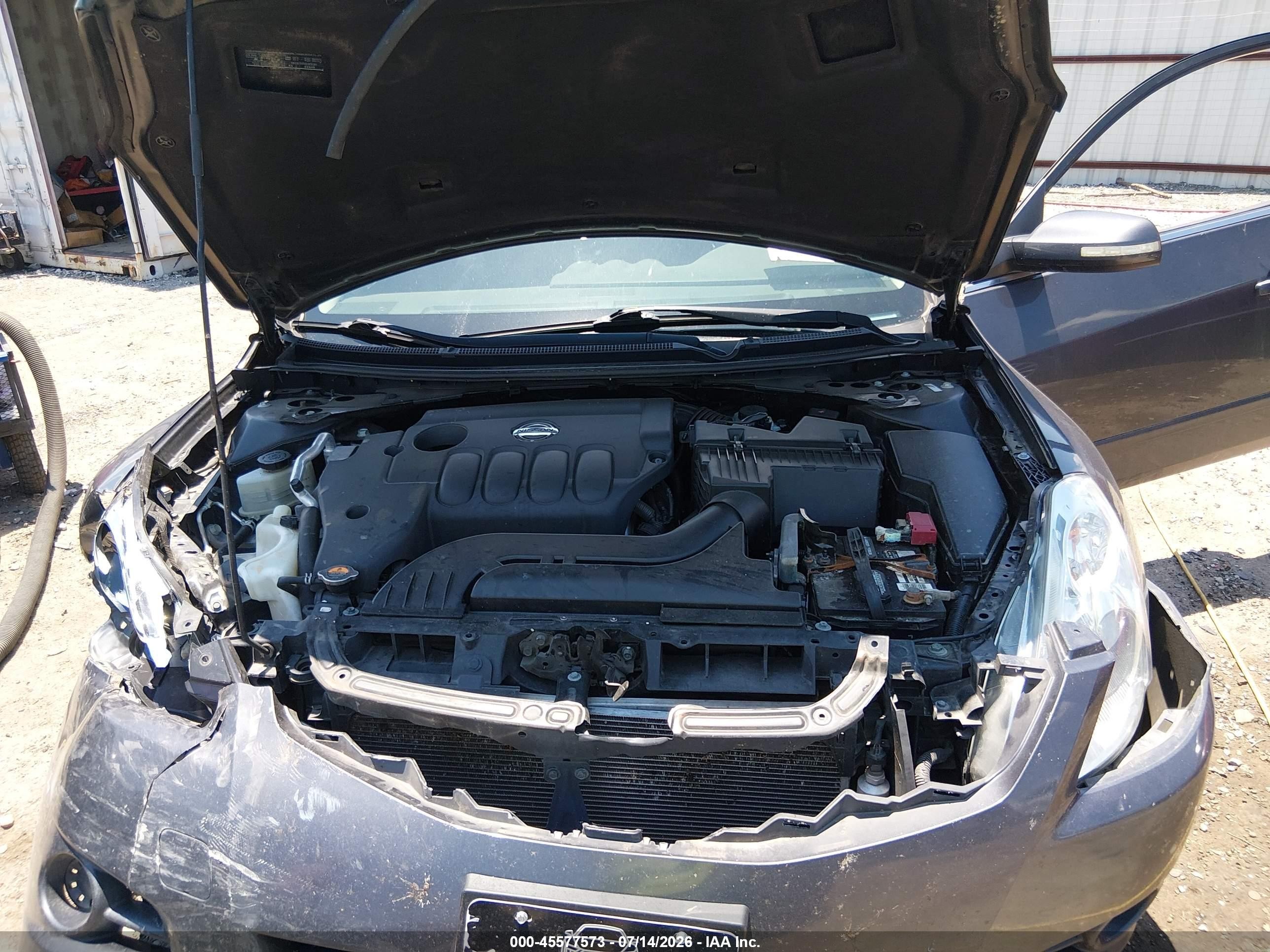 2011 Nissan Altima 2.5 S Gray vin: 1N4AL2AP5BN484794