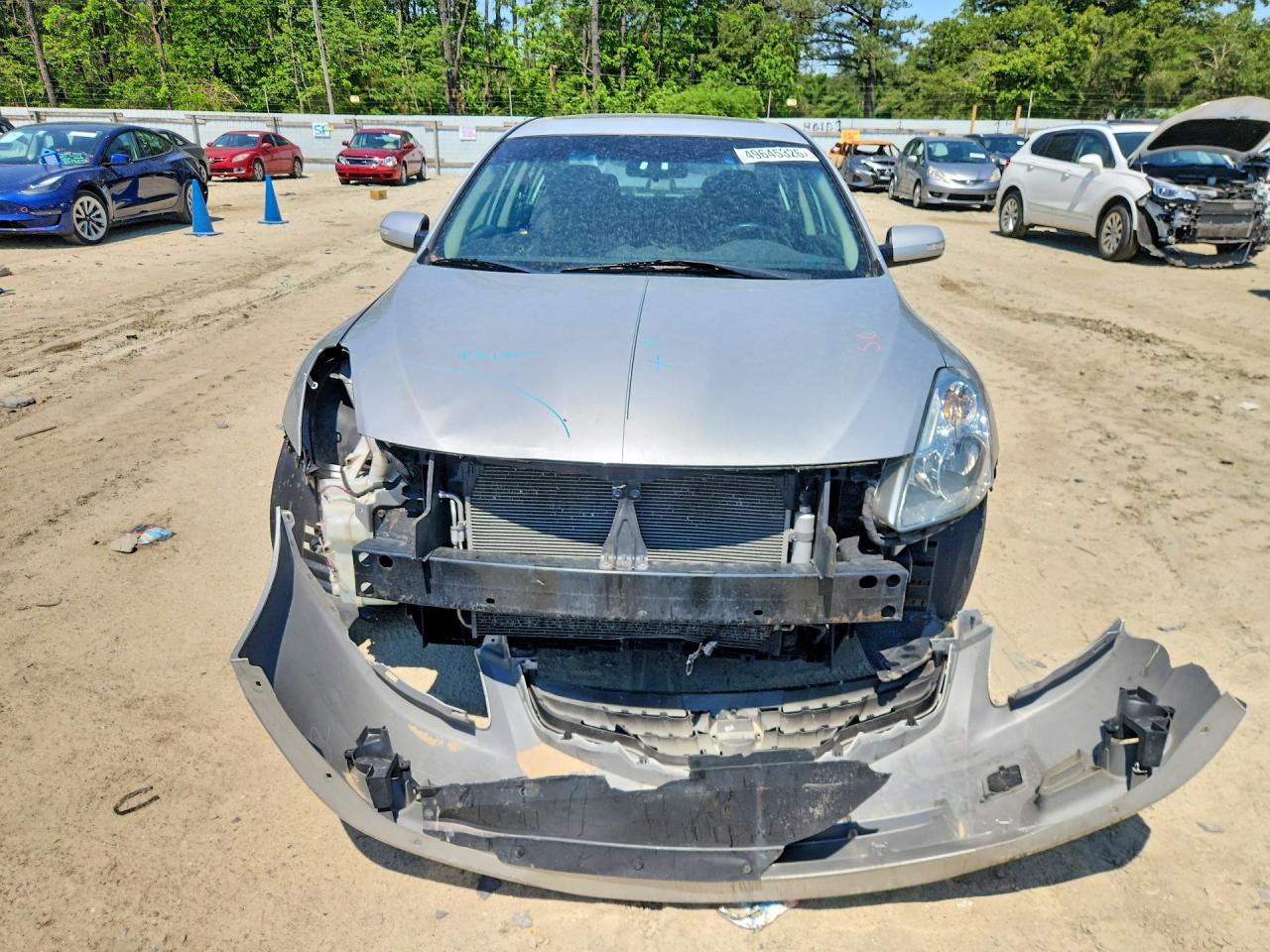2011 Nissan Altima 2.5 Silver vin: 1N4AL2AP5BN488585