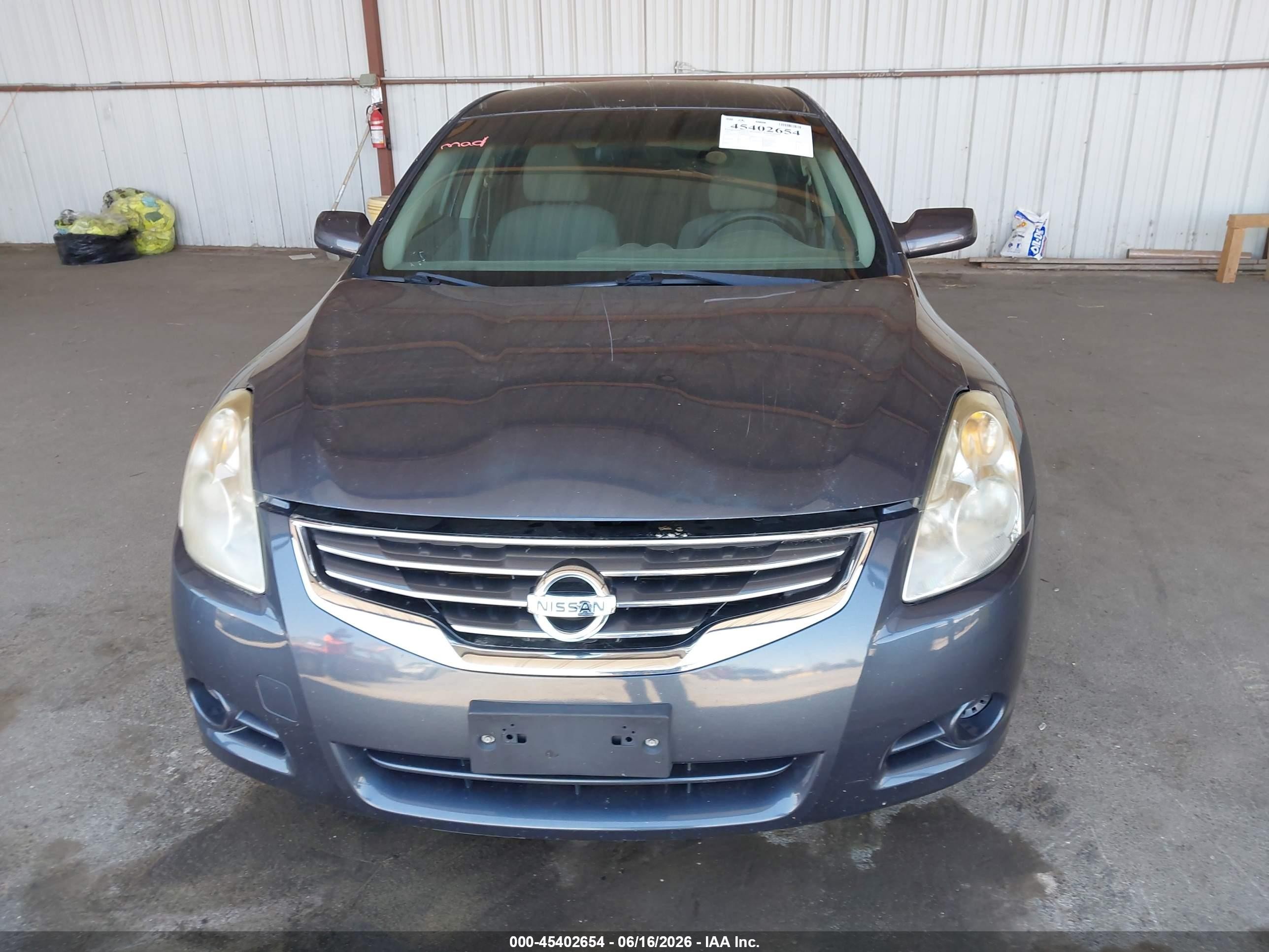 2011 Nissan Altima 2.5 S Gray vin: 1N4AL2AP5BN507569