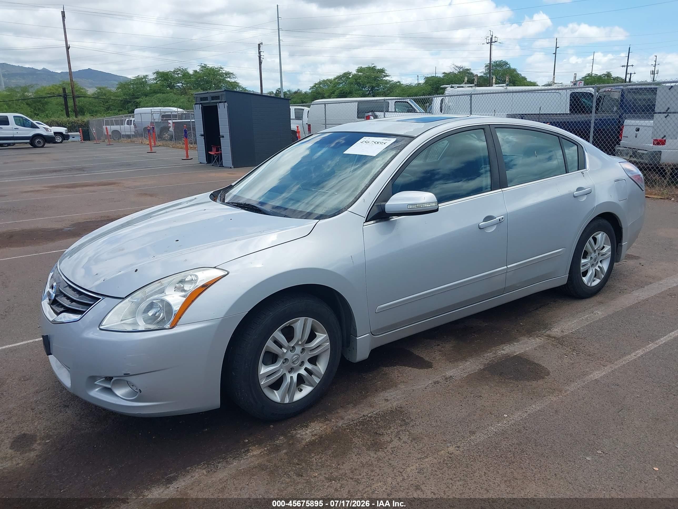 2011 Nissan Altima 2.5 S Silver vin: 1N4AL2AP5BN510956