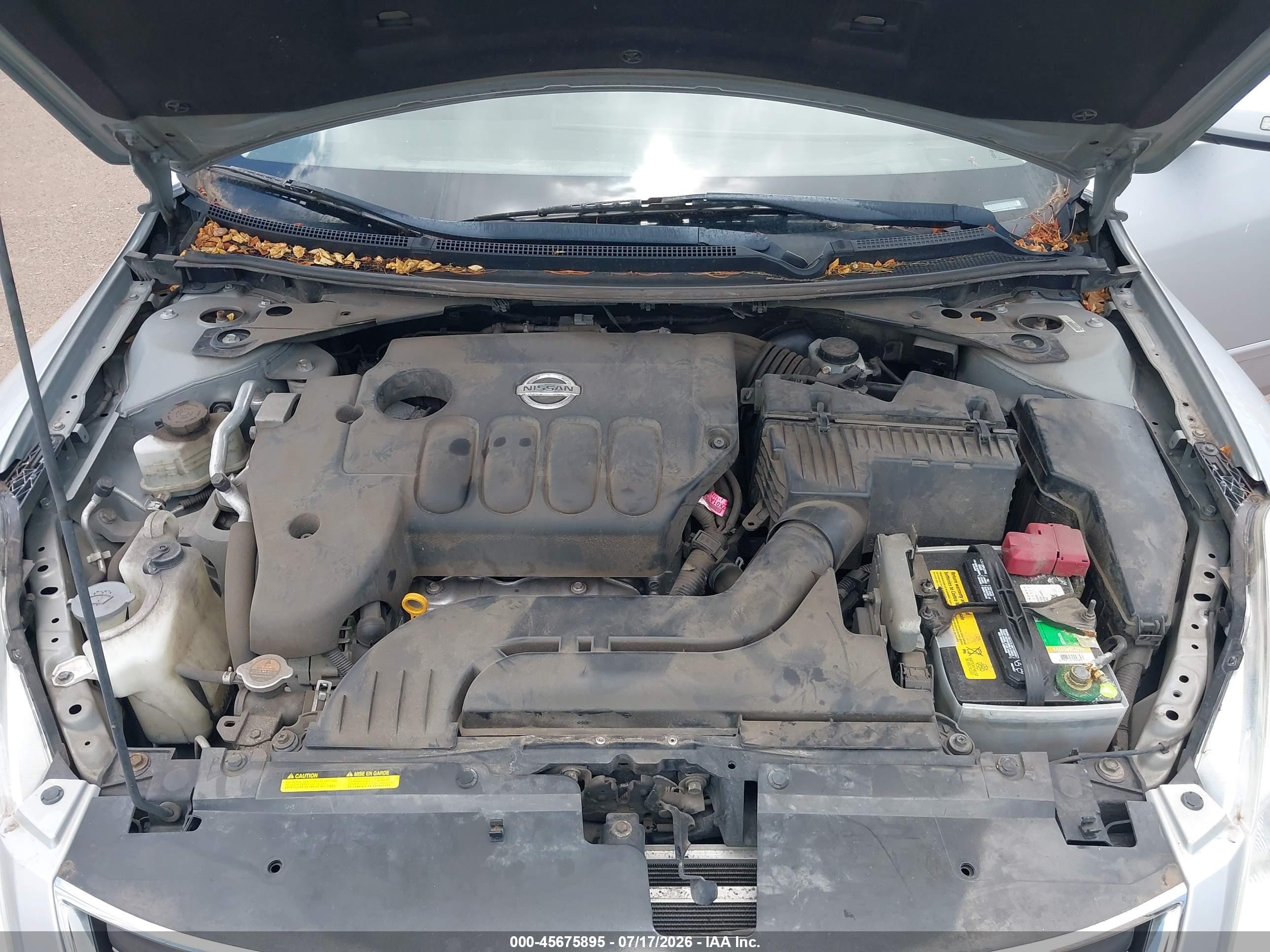 2011 Nissan Altima 2.5 S Silver vin: 1N4AL2AP5BN510956