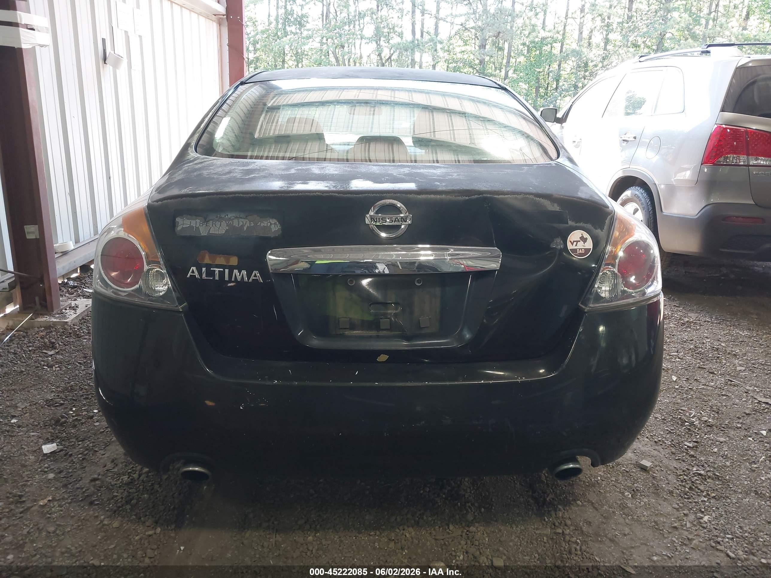 2011 Nissan Altima 2.5 Black vin: 1N4AL2AP5BN512383