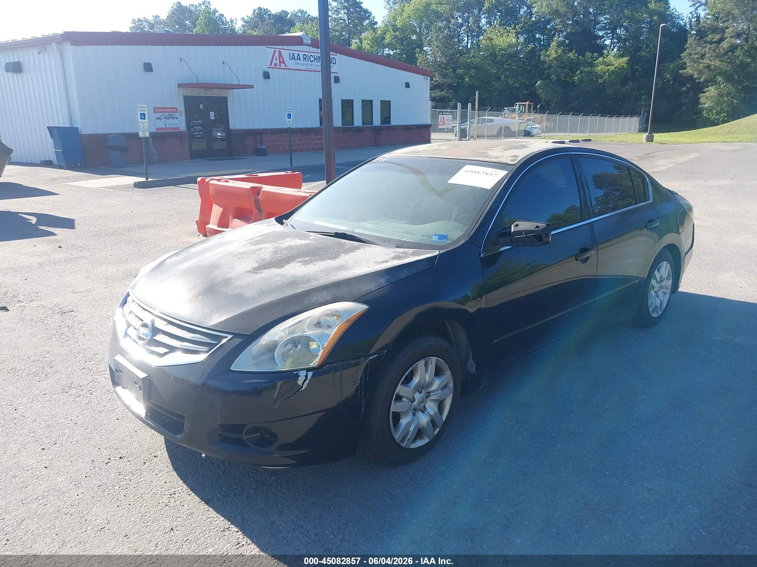 2012 Nissan Altima 2.5 Black vin: 1N4AL2AP5CC107508