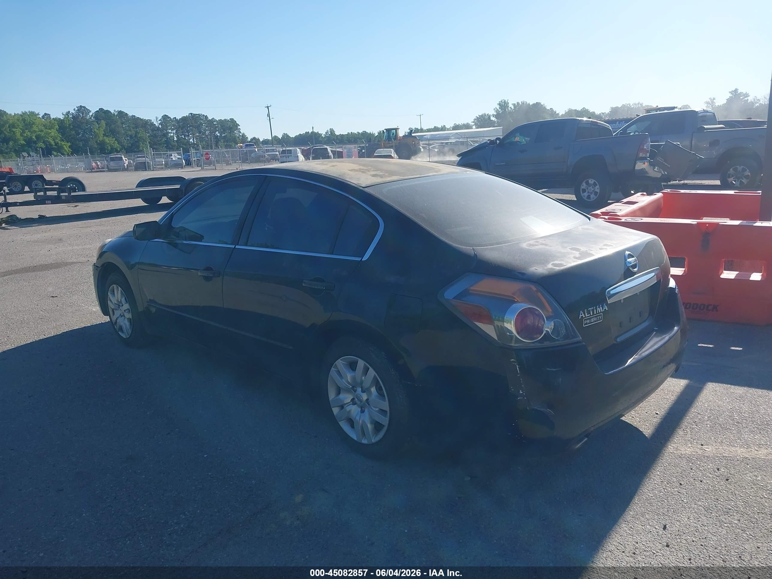 2012 Nissan Altima 2.5 Black vin: 1N4AL2AP5CC107508