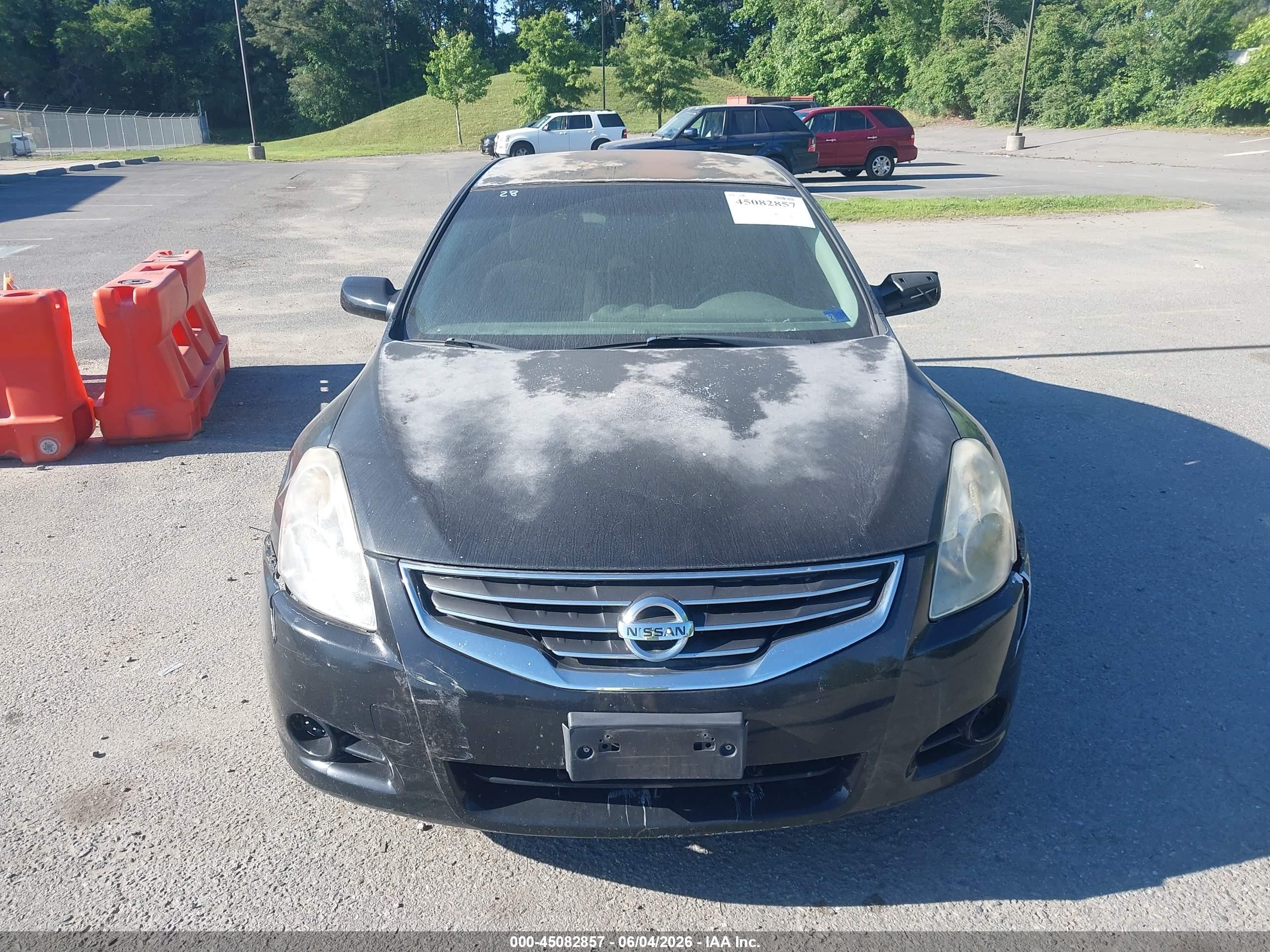 2012 Nissan Altima 2.5 Black vin: 1N4AL2AP5CC107508