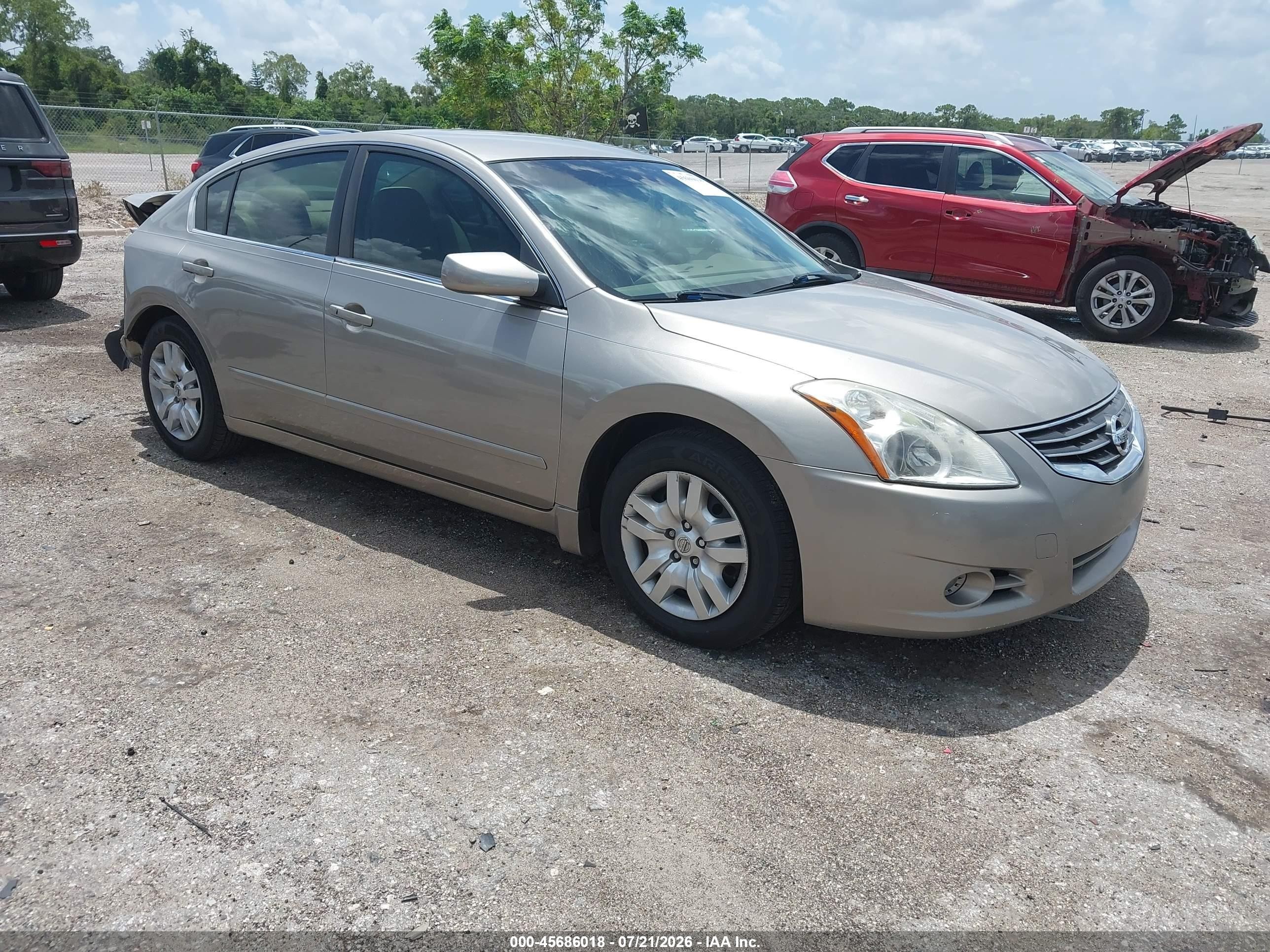 2012 Nissan Altima 2.5 S Бежевый vin: 1N4AL2AP5CC114913