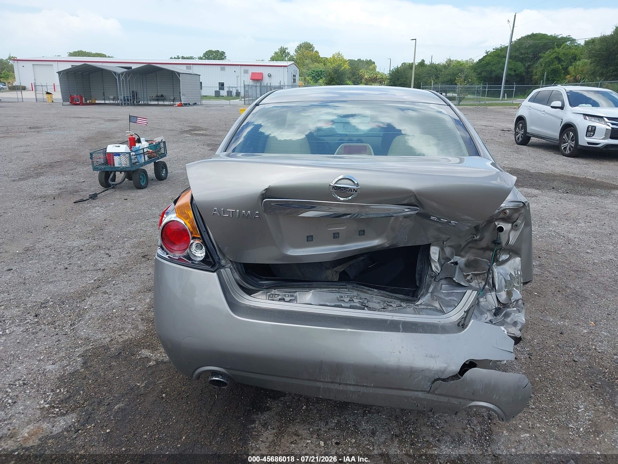 2012 Nissan Altima 2.5 S Beige vin: 1N4AL2AP5CC114913