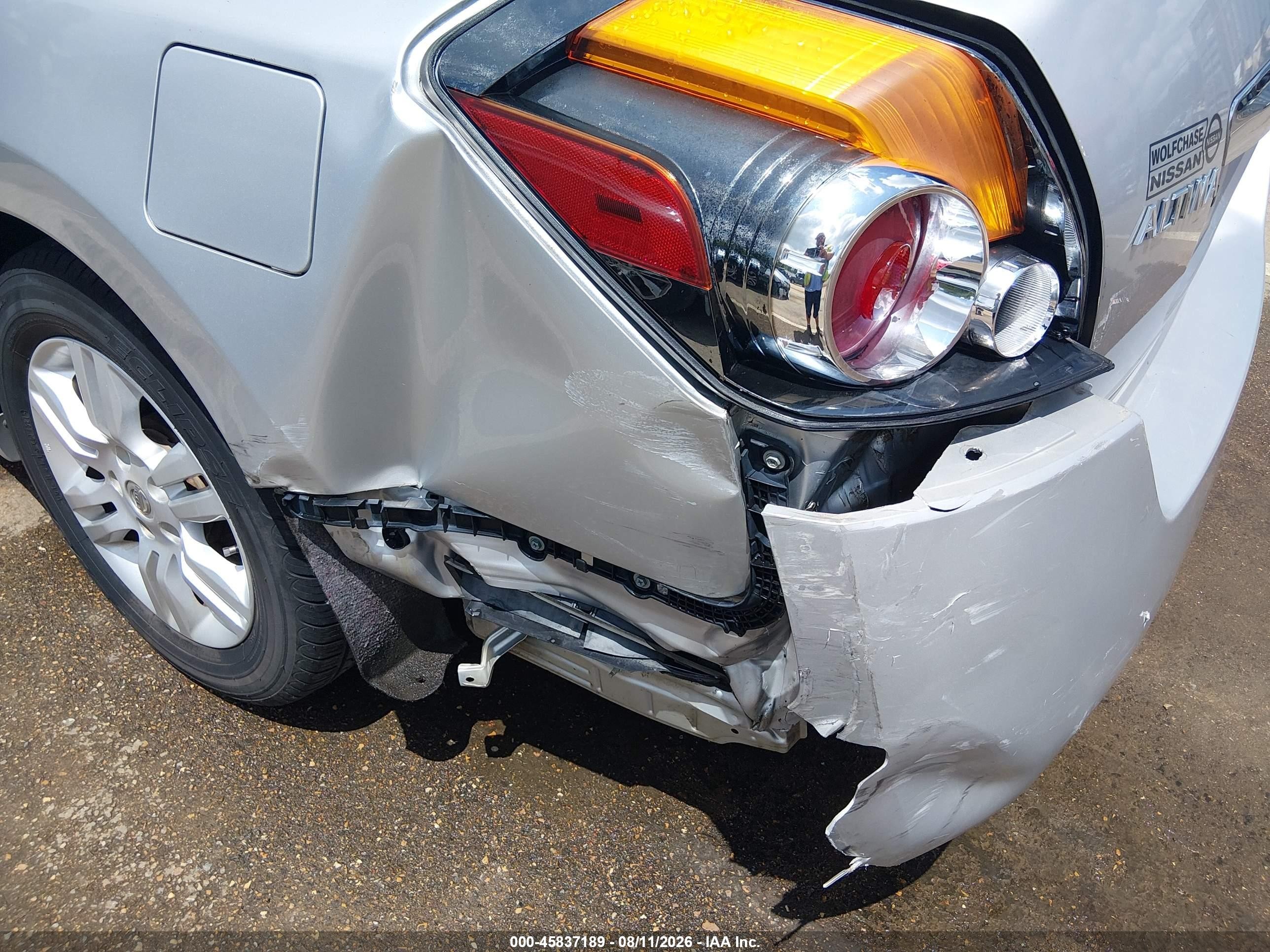 2012 Nissan Altima 2.5 S Silver vin: 1N4AL2AP5CC118072