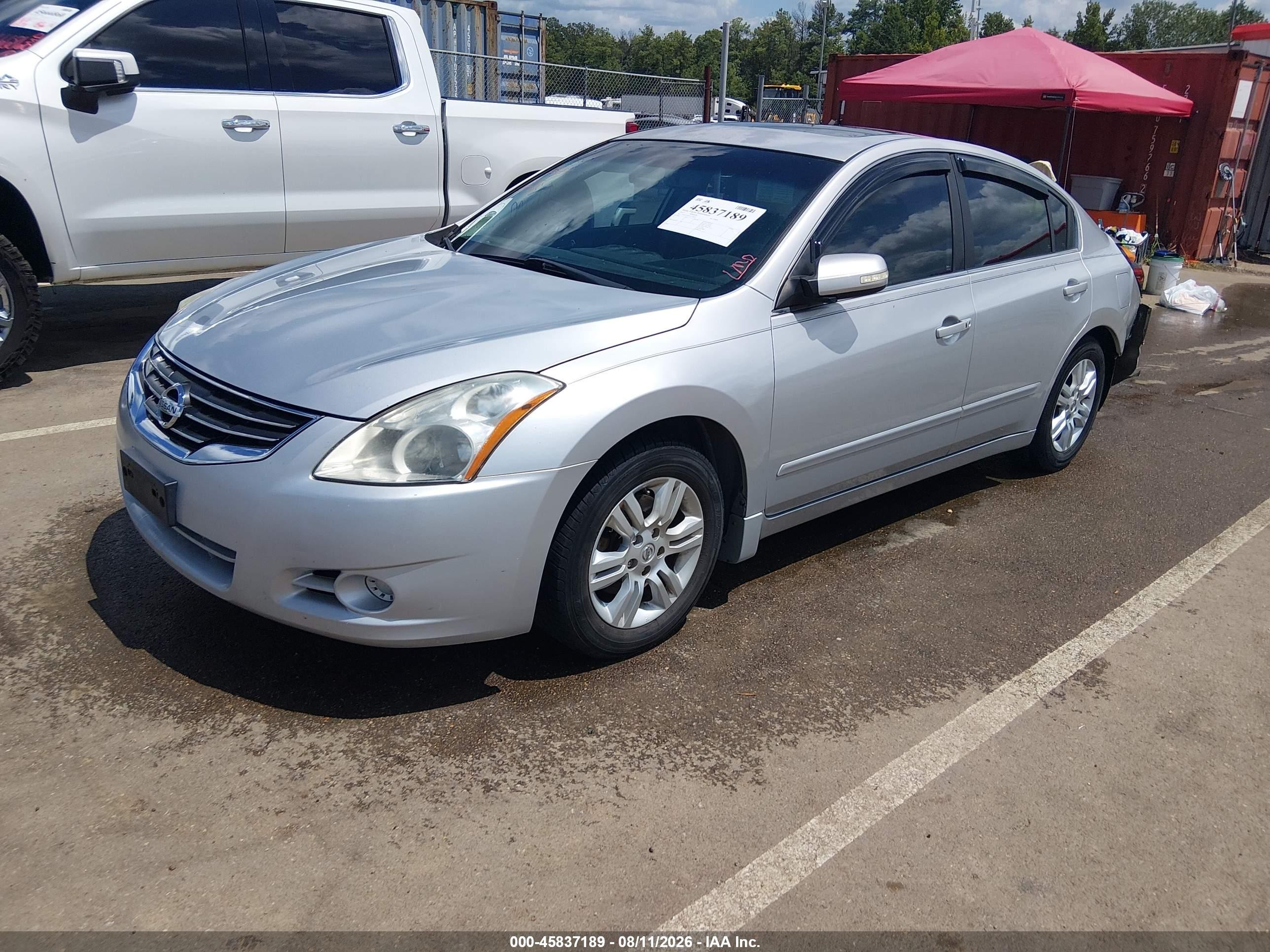 2012 Nissan Altima 2.5 S Silver vin: 1N4AL2AP5CC118072