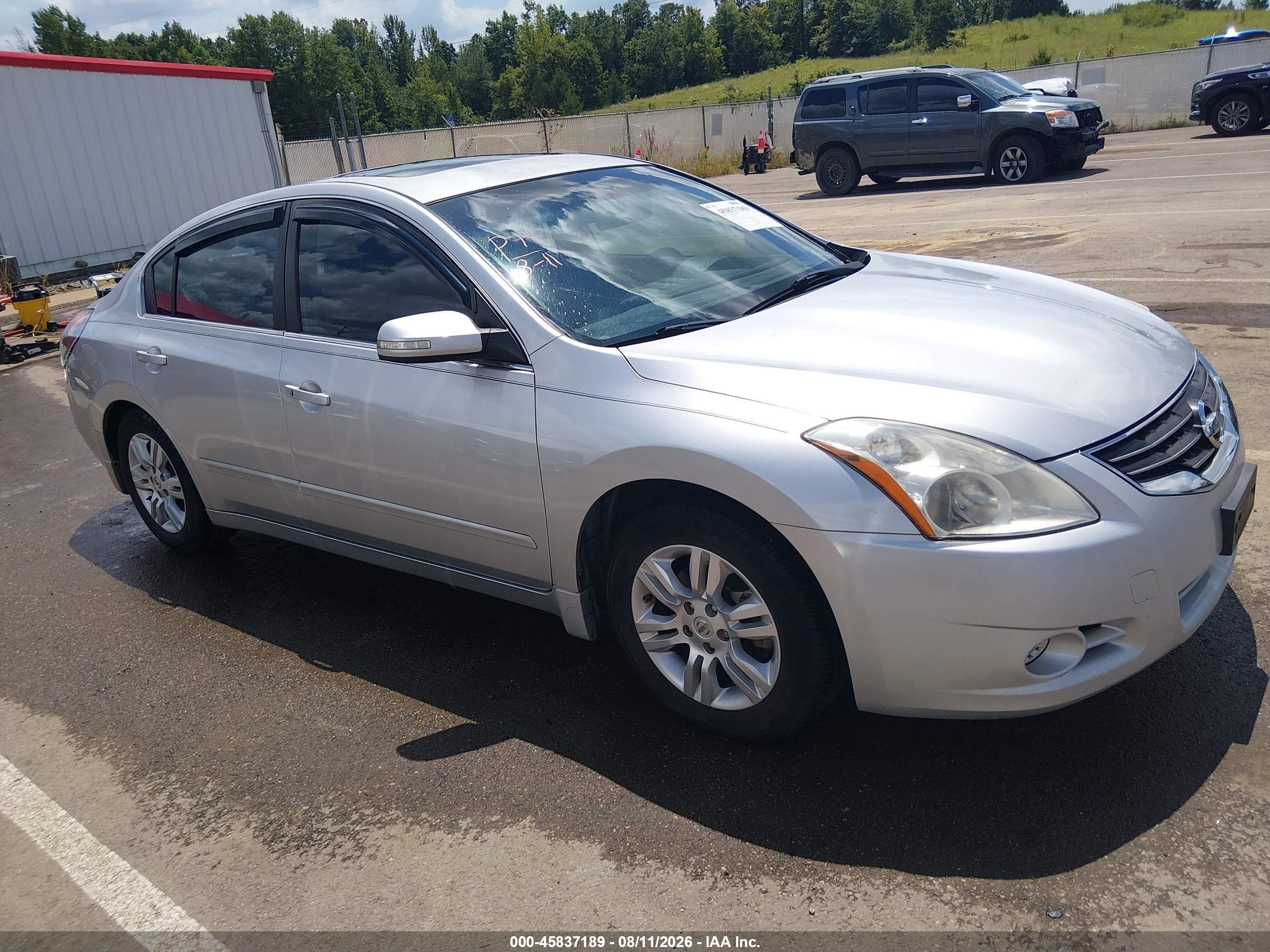 2012 Nissan Altima 2.5 S Silver vin: 1N4AL2AP5CC118072