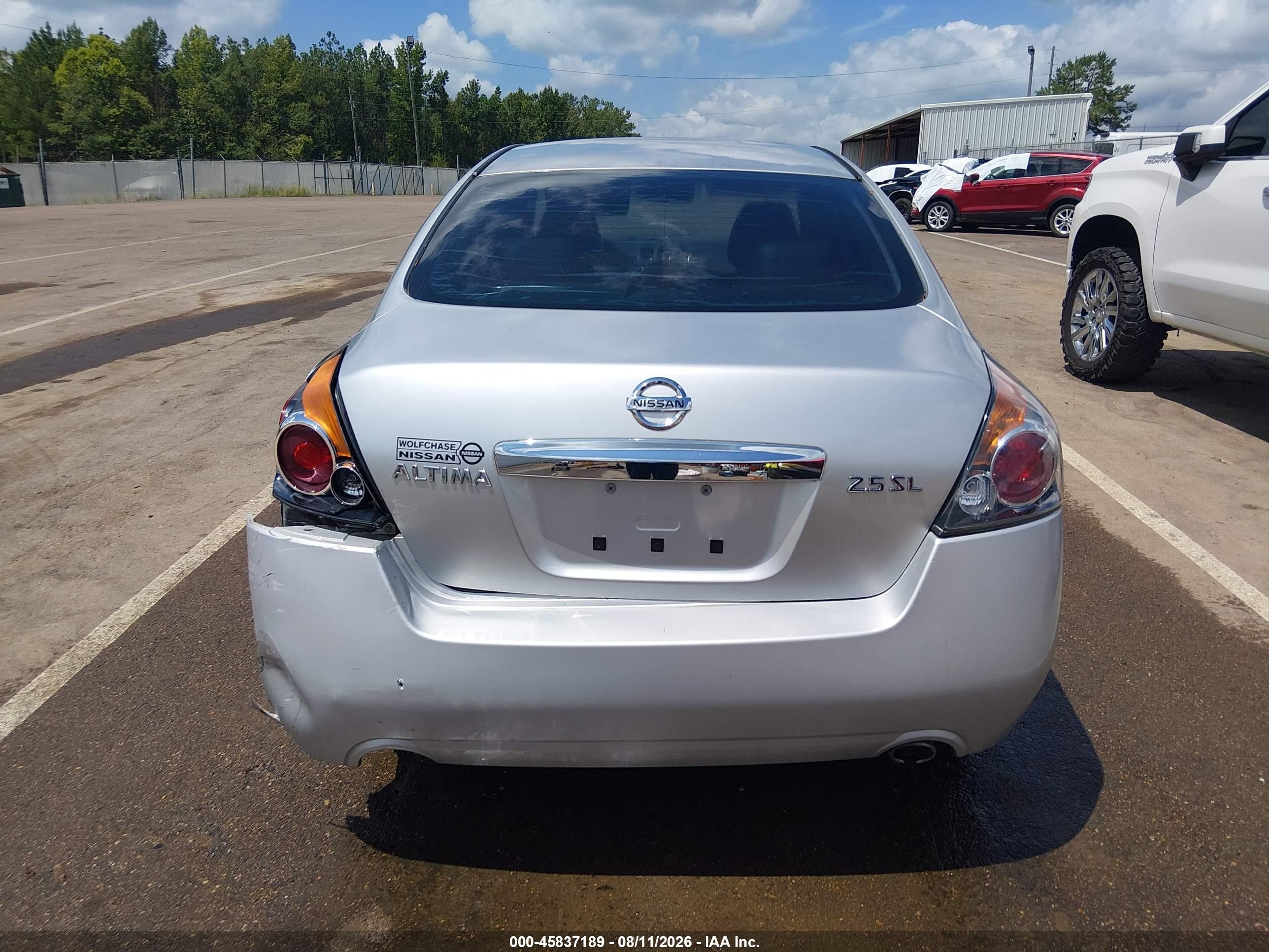 2012 Nissan Altima 2.5 S Silver vin: 1N4AL2AP5CC118072