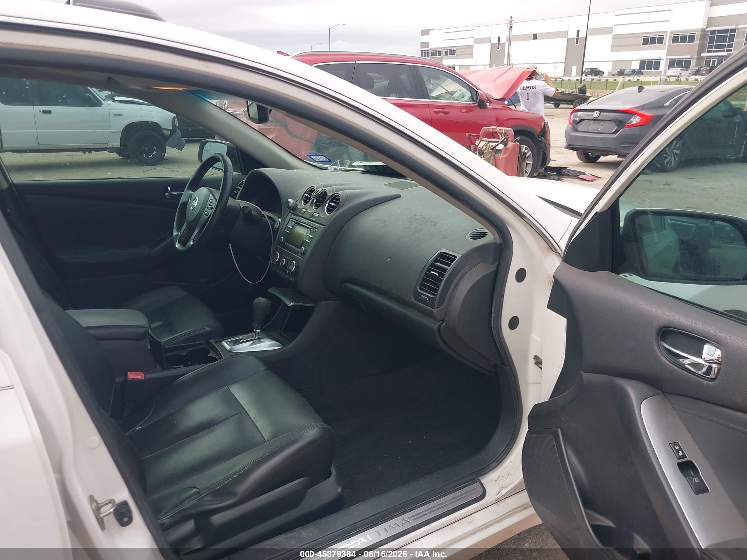 2012 Nissan Altima 2.5 S Белый vin: 1N4AL2AP5CC119092