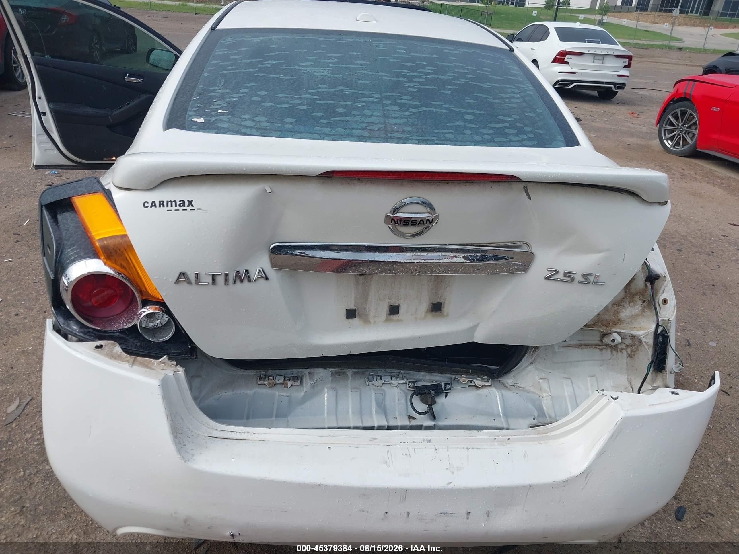 2012 Nissan Altima 2.5 S Белый vin: 1N4AL2AP5CC119092