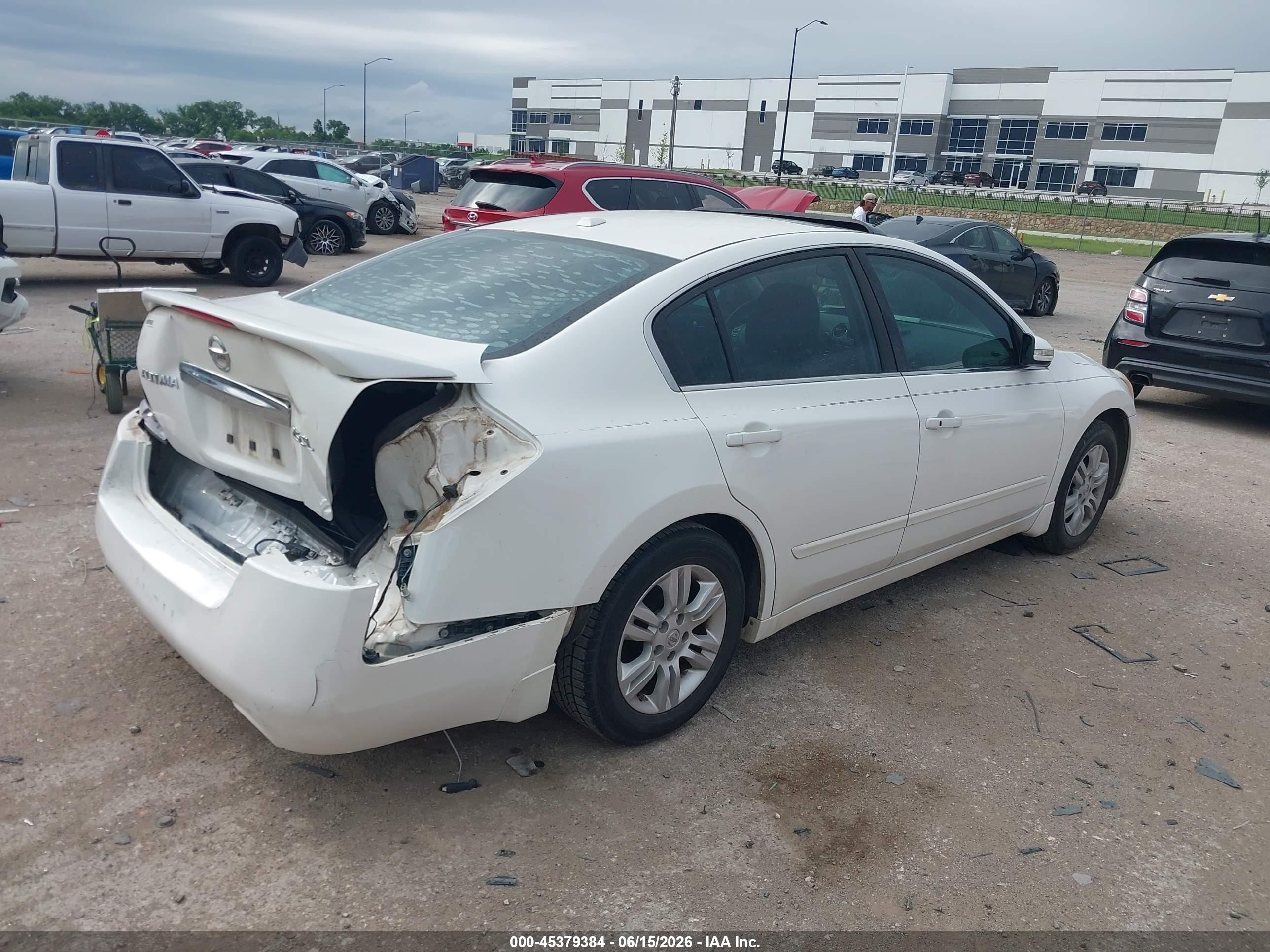 2012 Nissan Altima 2.5 S Белый vin: 1N4AL2AP5CC119092