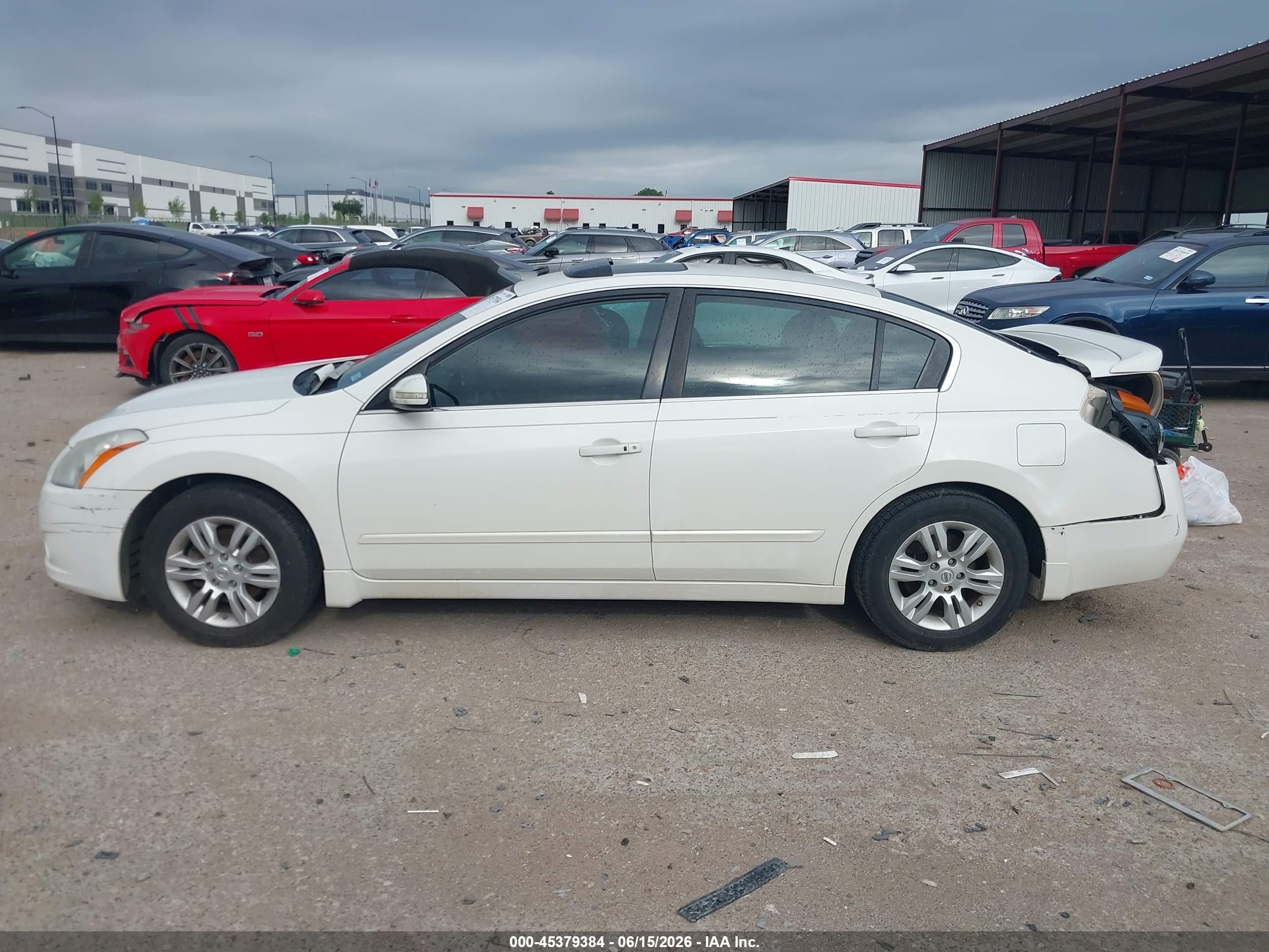 2012 Nissan Altima 2.5 S Белый vin: 1N4AL2AP5CC119092