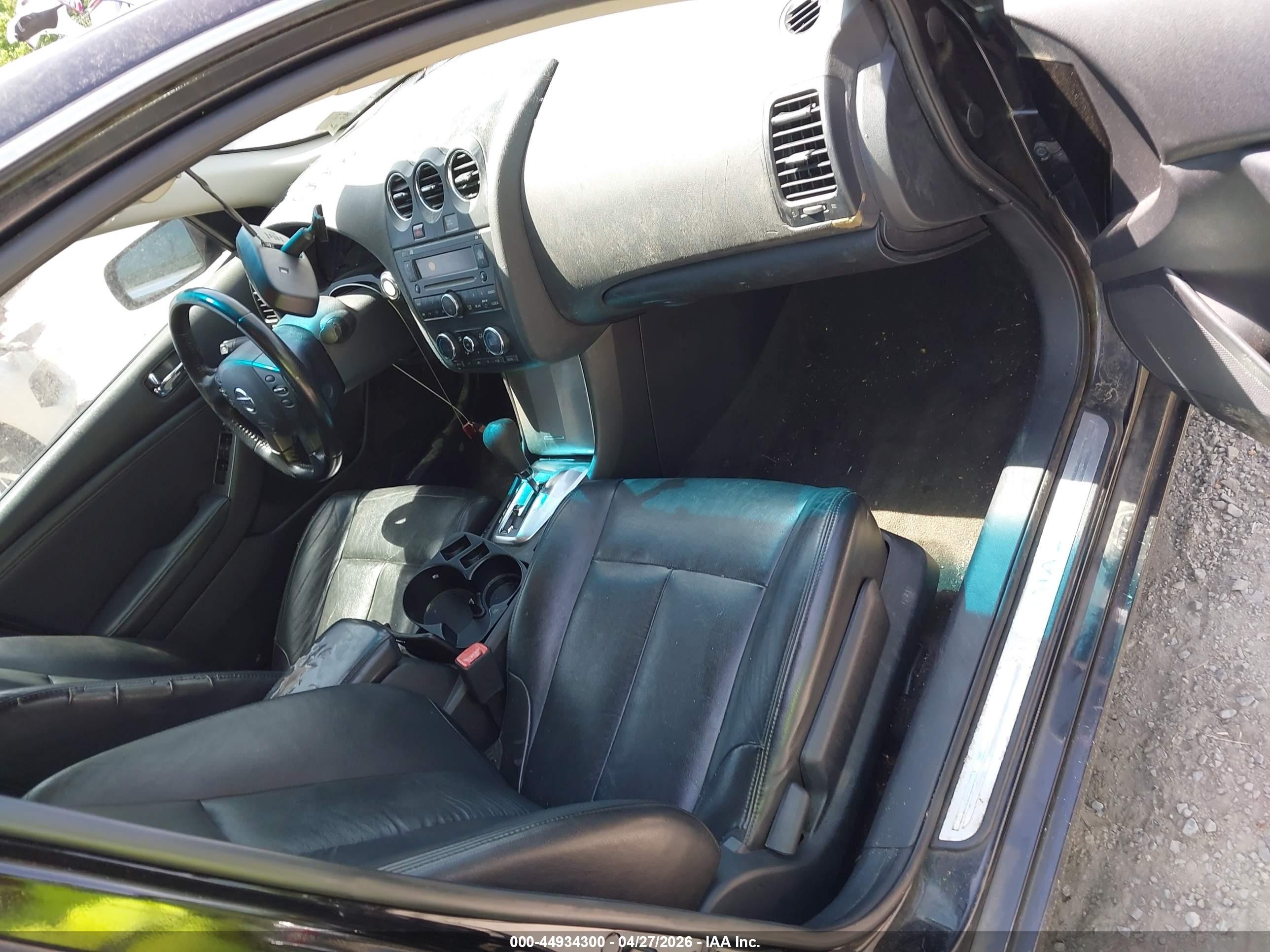 2012 Nissan Altima 2.5 S Black vin: 1N4AL2AP5CC124714