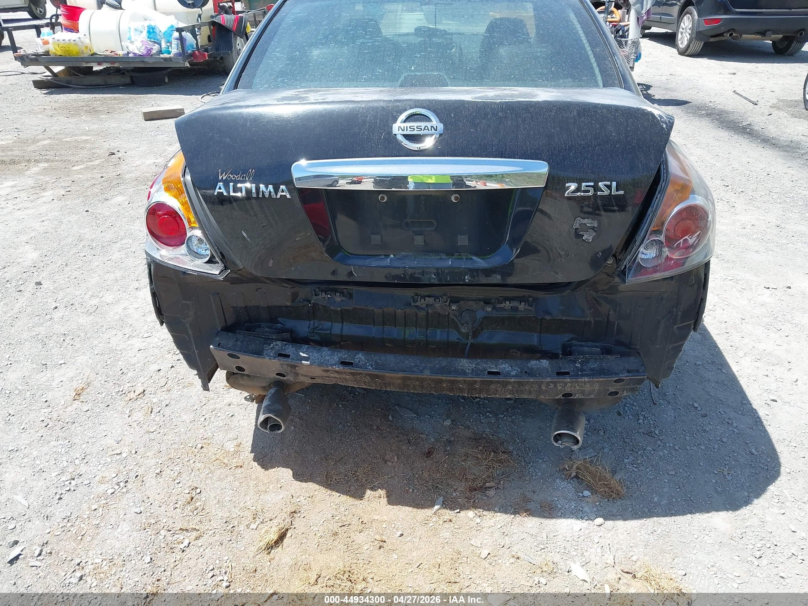 2012 Nissan Altima 2.5 S Black vin: 1N4AL2AP5CC124714