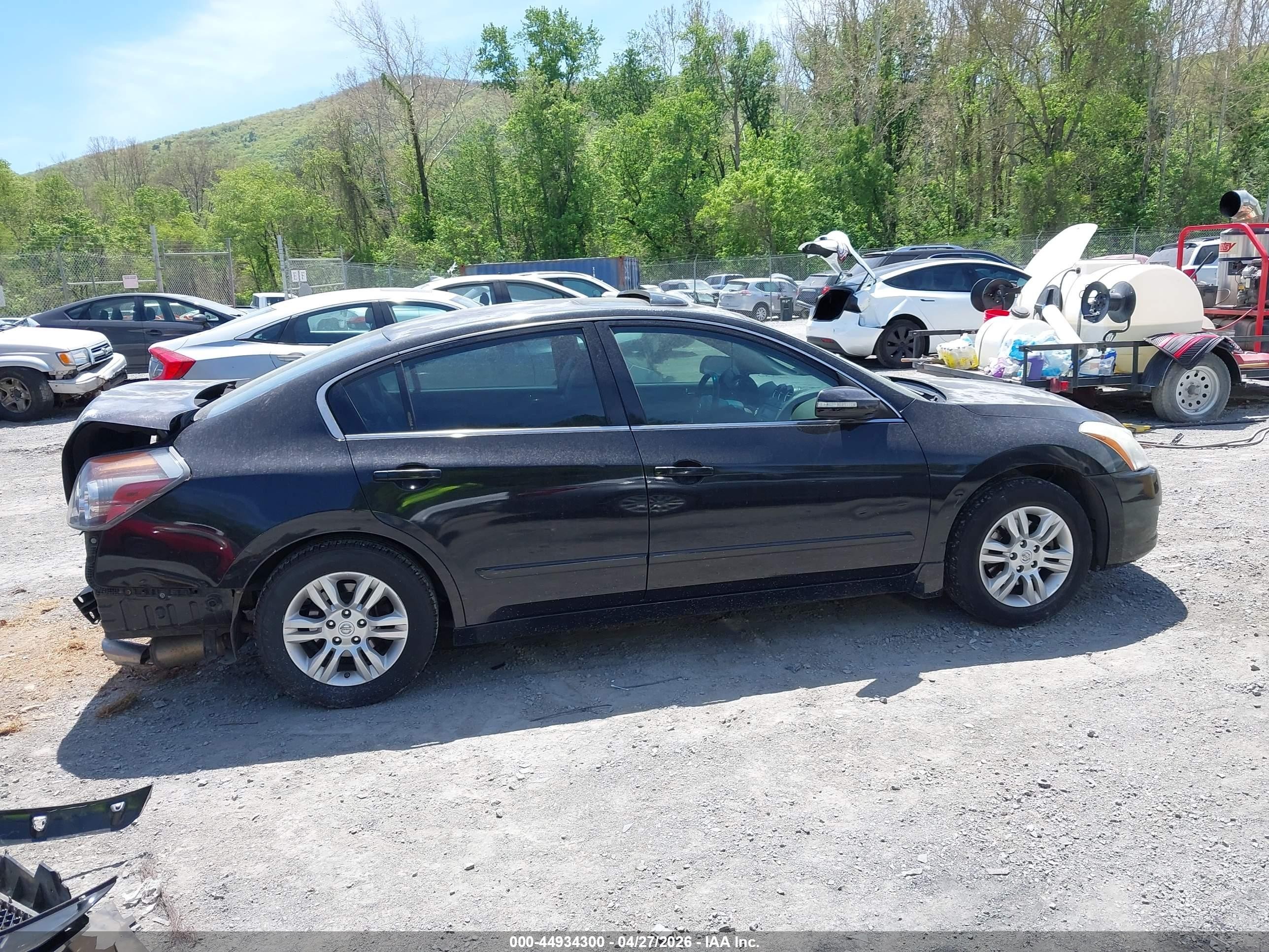 2012 Nissan Altima 2.5 S Black vin: 1N4AL2AP5CC124714