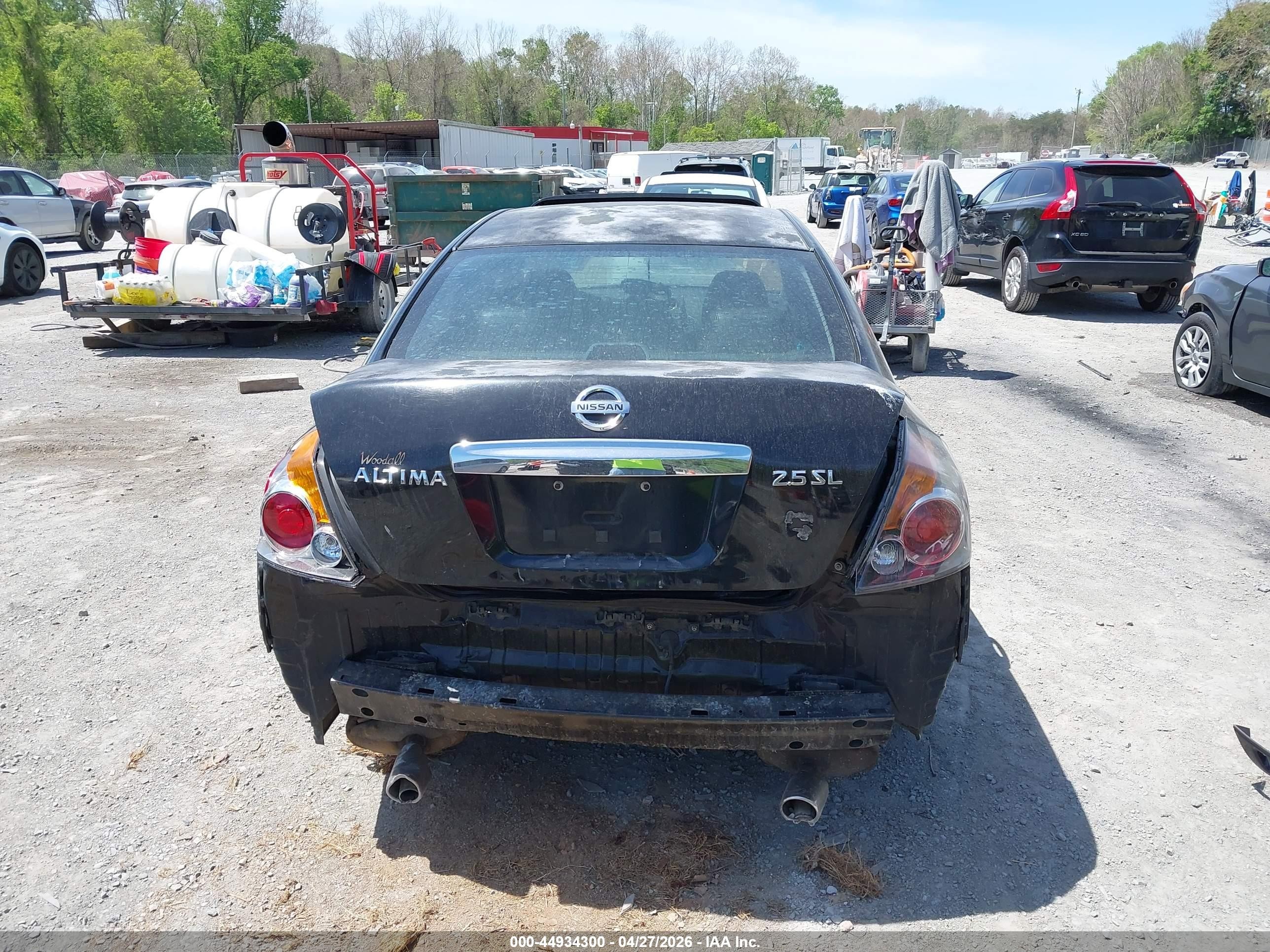 2012 Nissan Altima 2.5 S Black vin: 1N4AL2AP5CC124714
