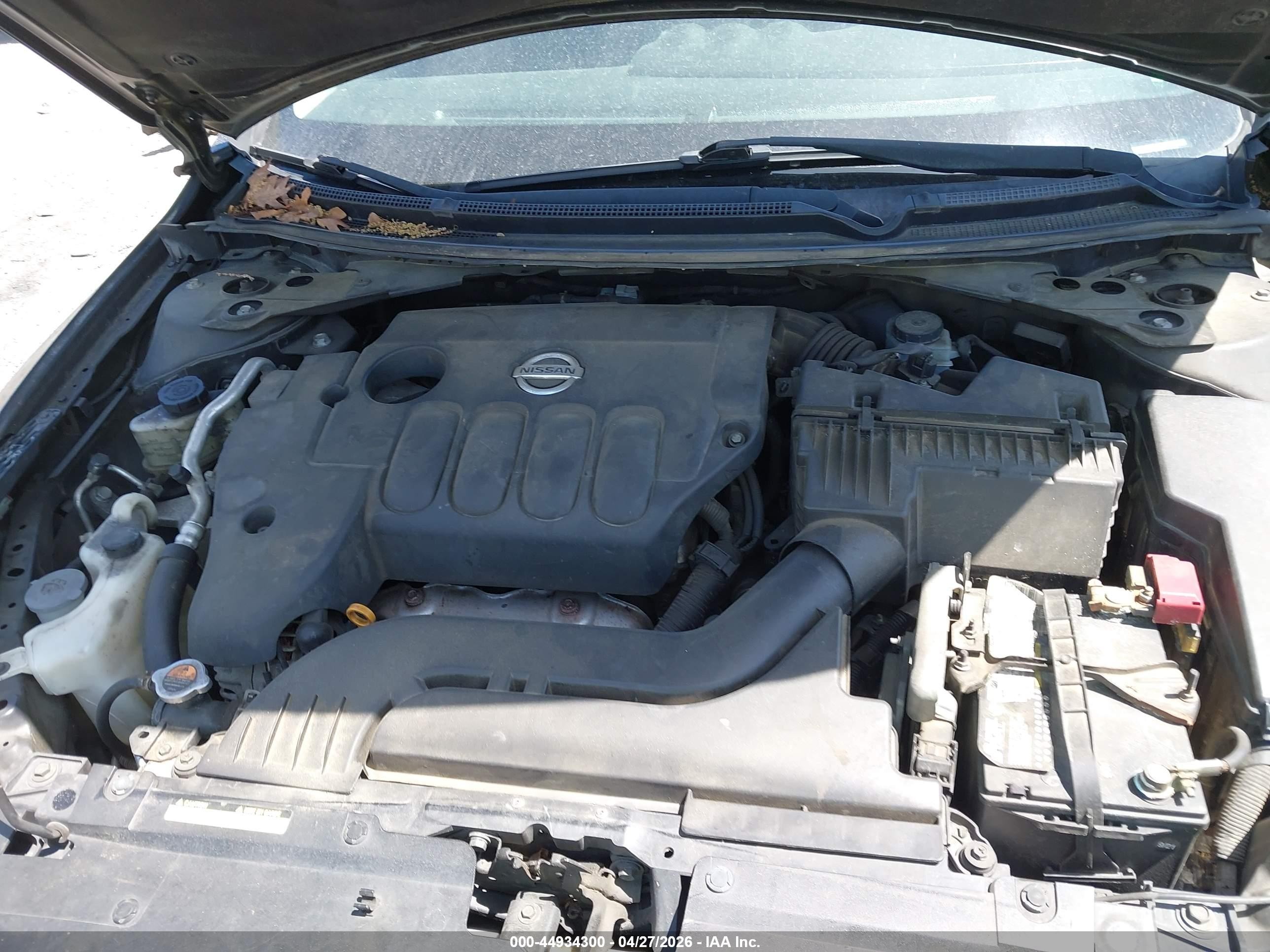 2012 Nissan Altima 2.5 S Black vin: 1N4AL2AP5CC124714