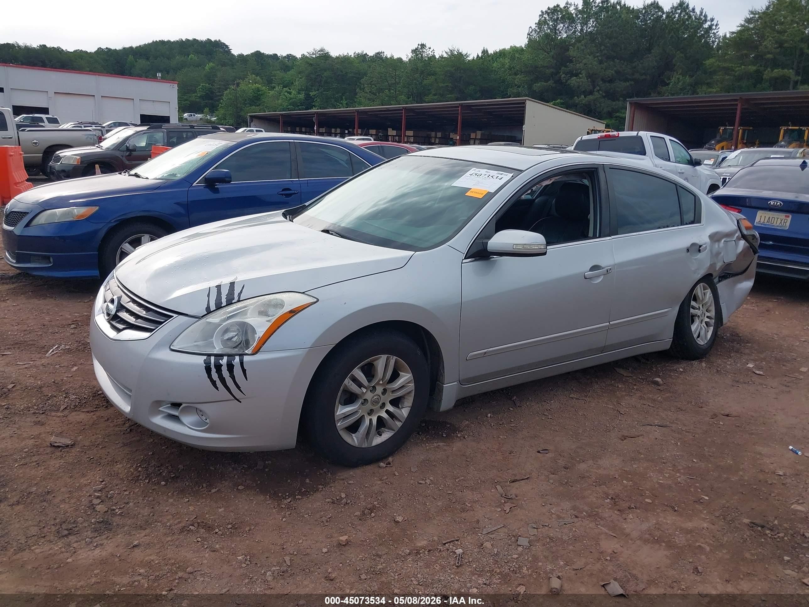 2012 Nissan Altima 2.5 S Silver vin: 1N4AL2AP5CC126902