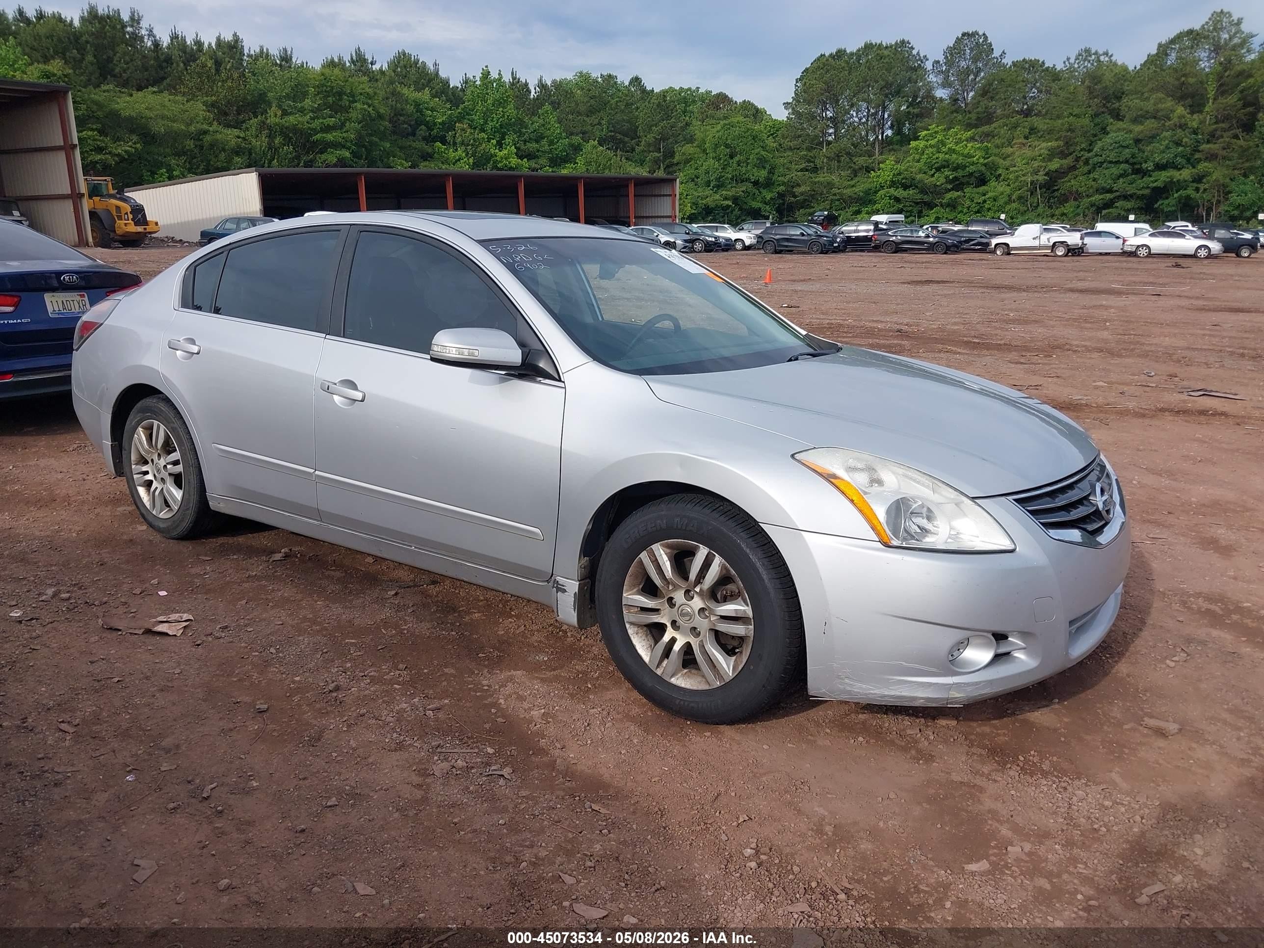 2012 Nissan Altima 2.5 S Silver vin: 1N4AL2AP5CC126902