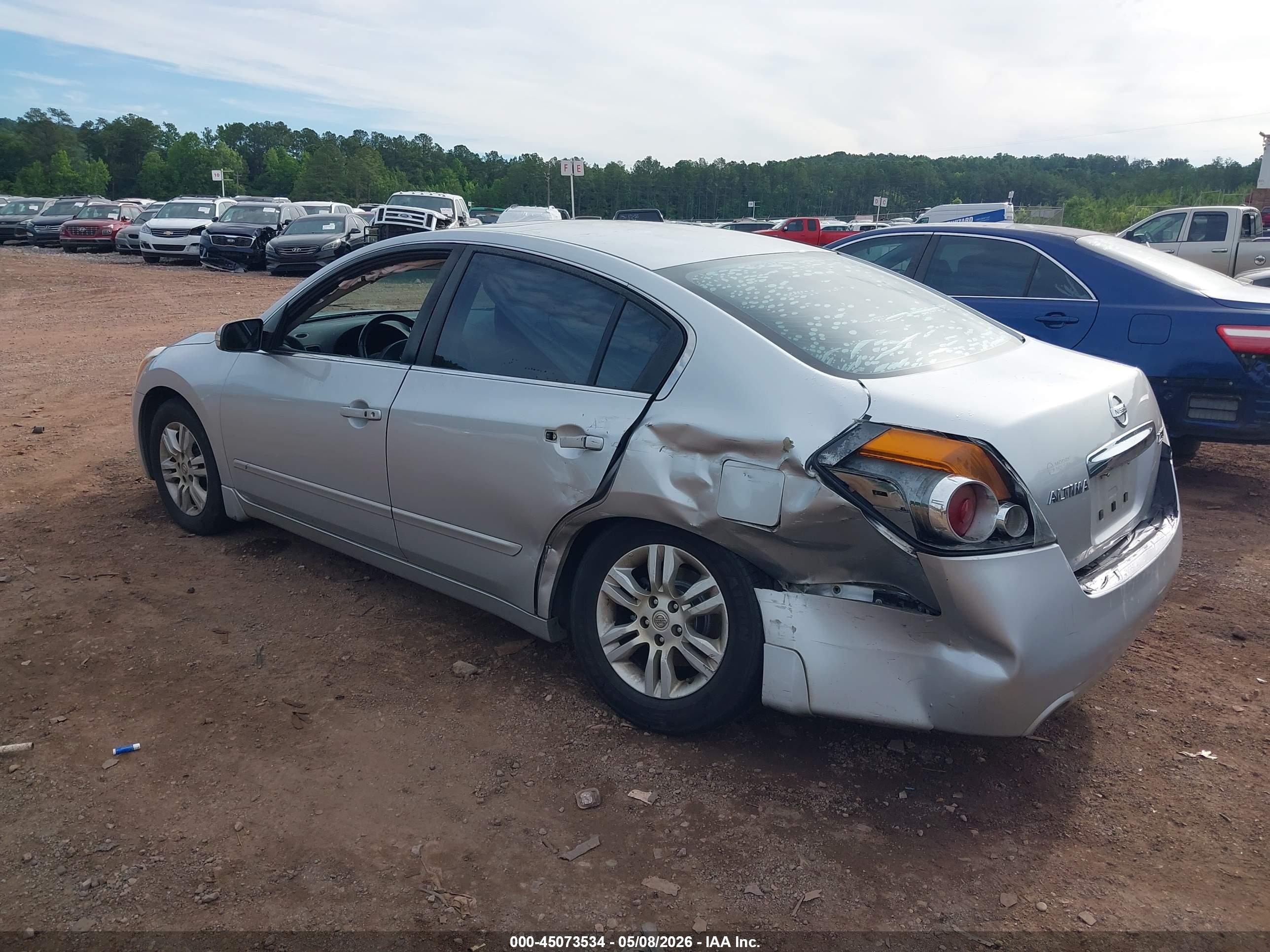 2012 Nissan Altima 2.5 S Silver vin: 1N4AL2AP5CC126902