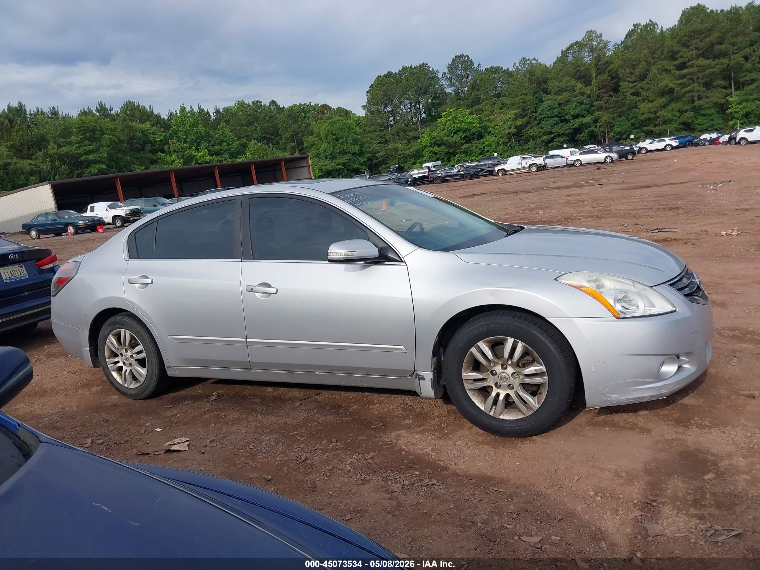 2012 Nissan Altima 2.5 S Silver vin: 1N4AL2AP5CC126902