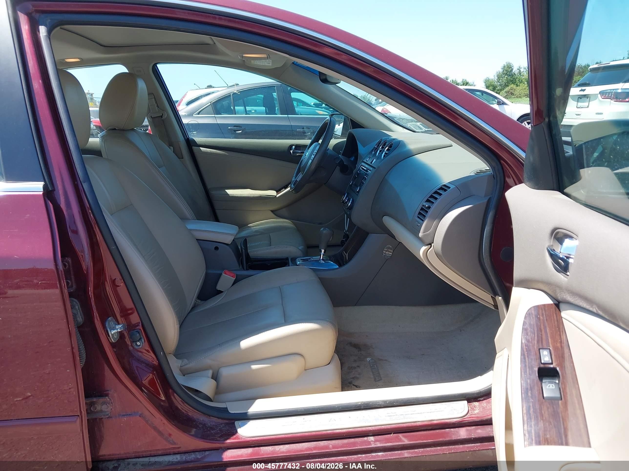 2012 Nissan Altima 2.5 S Maroon vin: 1N4AL2AP5CC131632