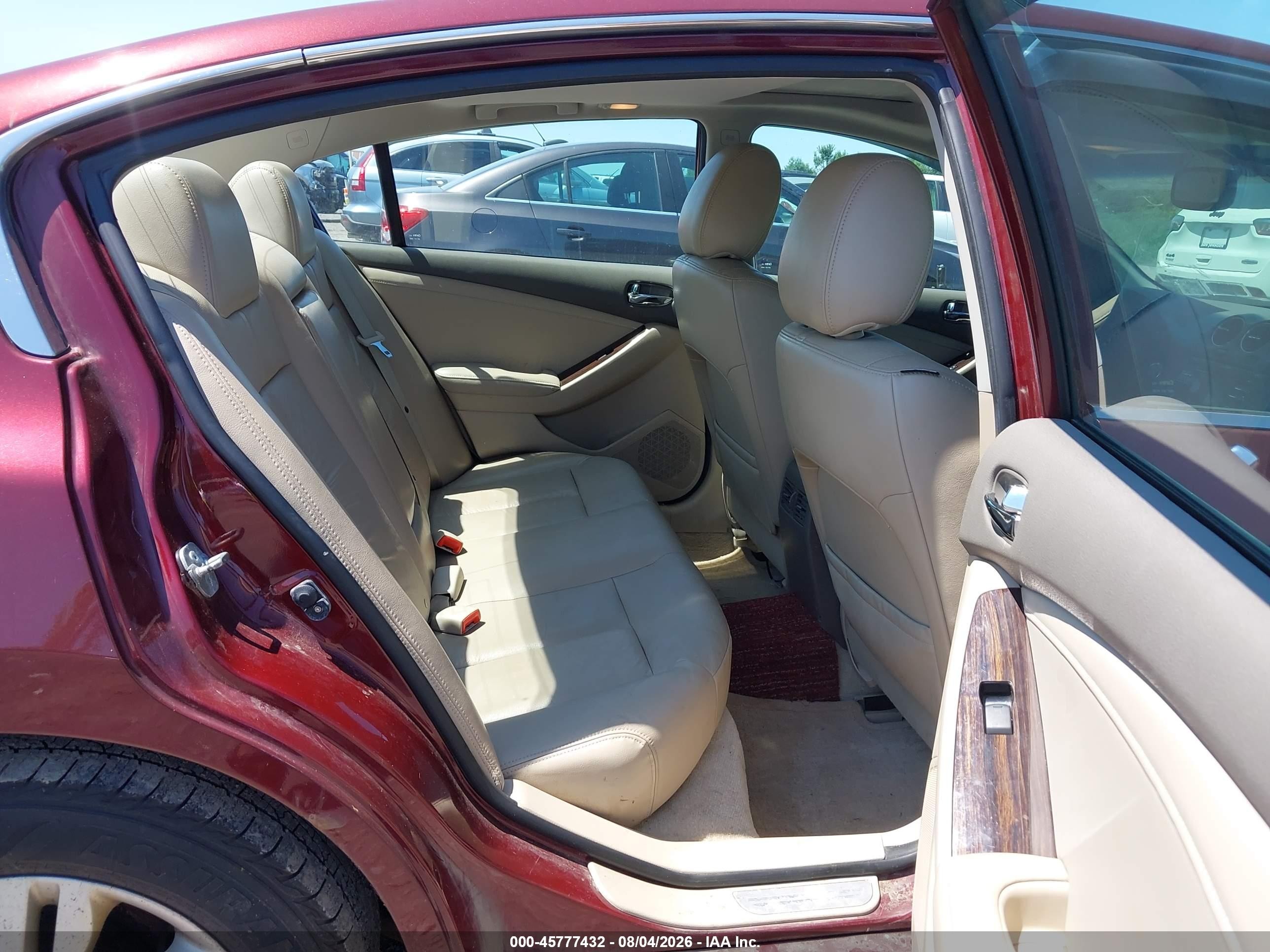 2012 Nissan Altima 2.5 S Maroon vin: 1N4AL2AP5CC131632