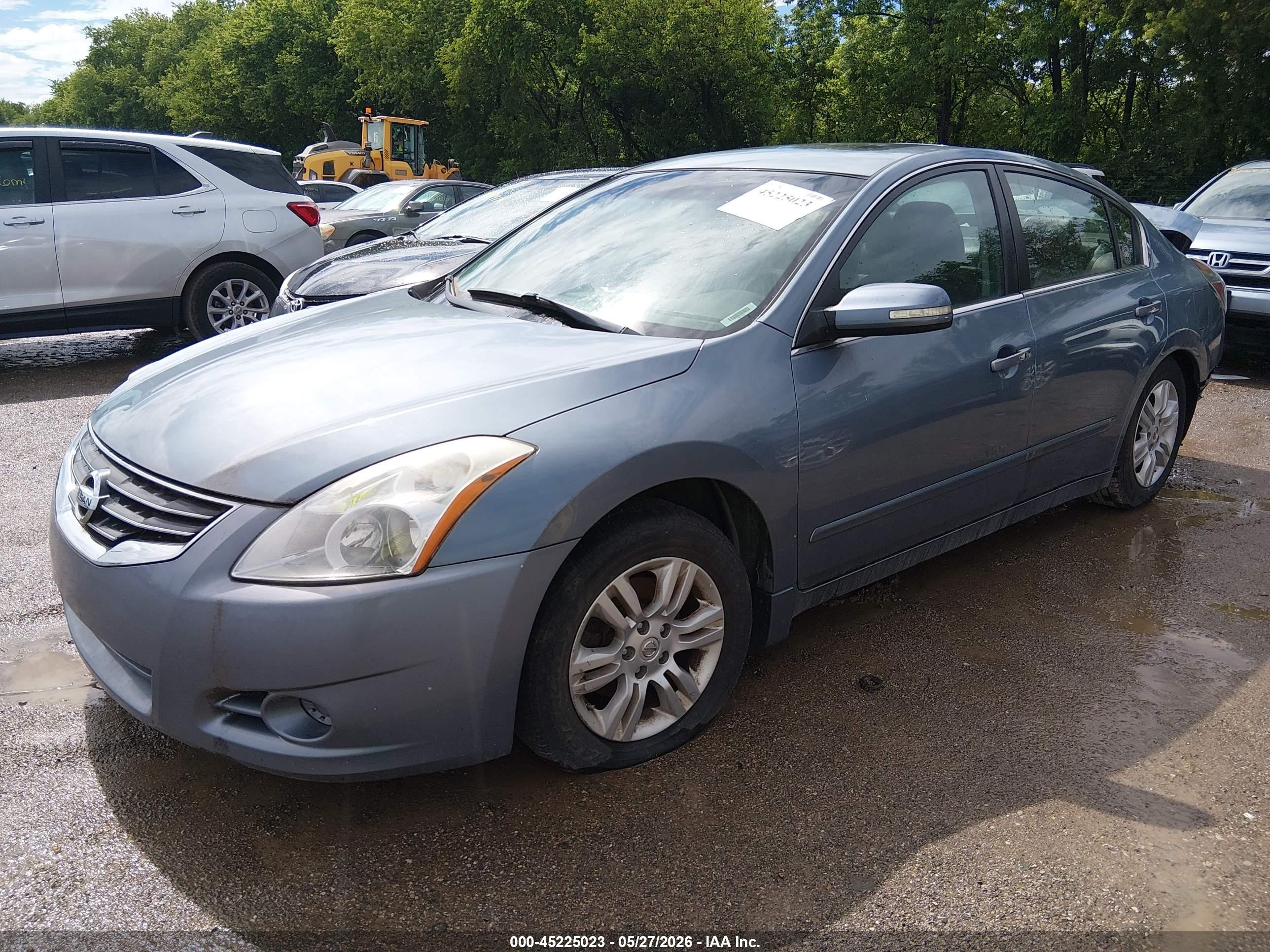 2012 Nissan Altima 2.5 S Light Blue vin: 1N4AL2AP5CC139343