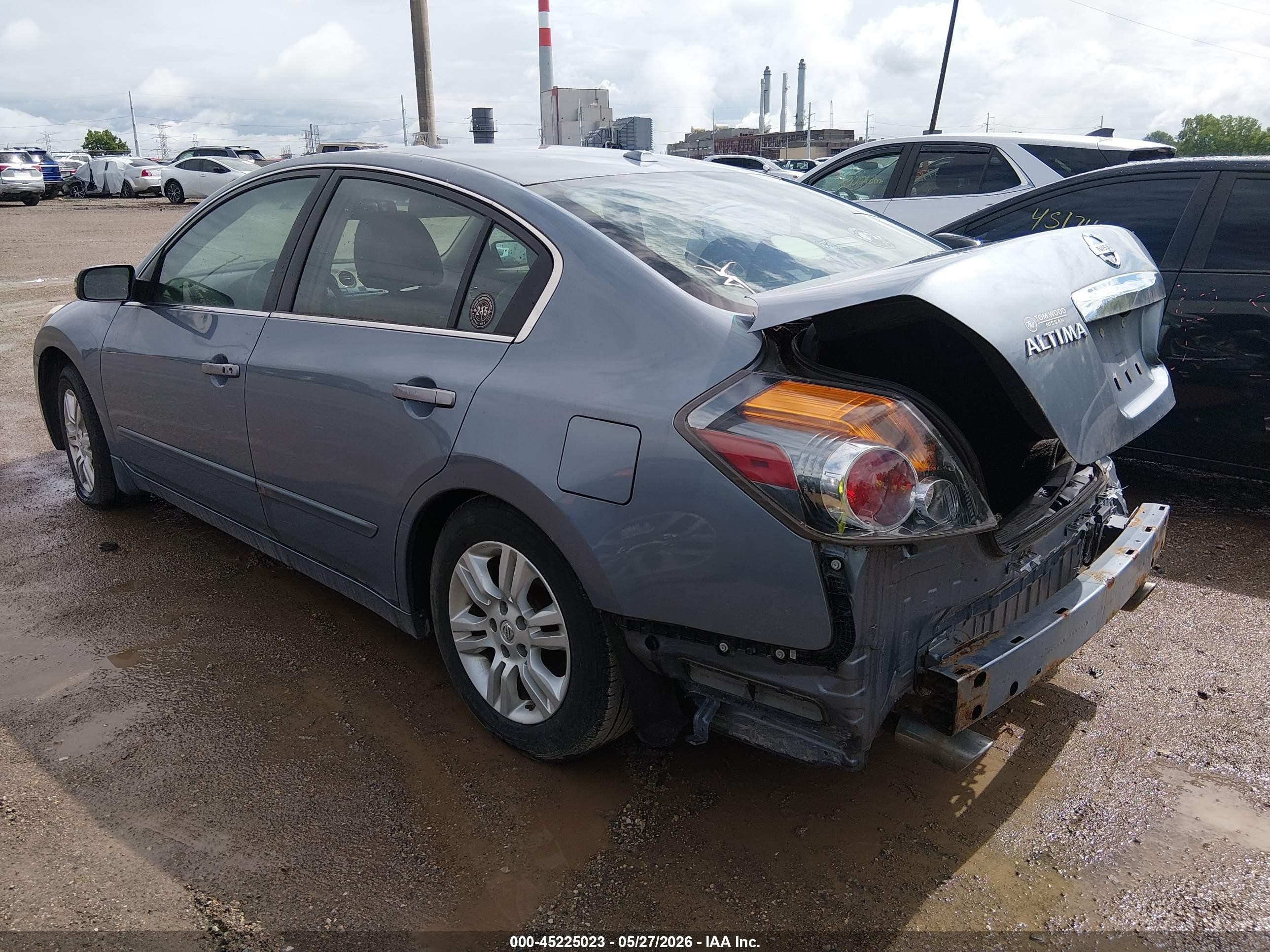 2012 Nissan Altima 2.5 S Light Blue vin: 1N4AL2AP5CC139343