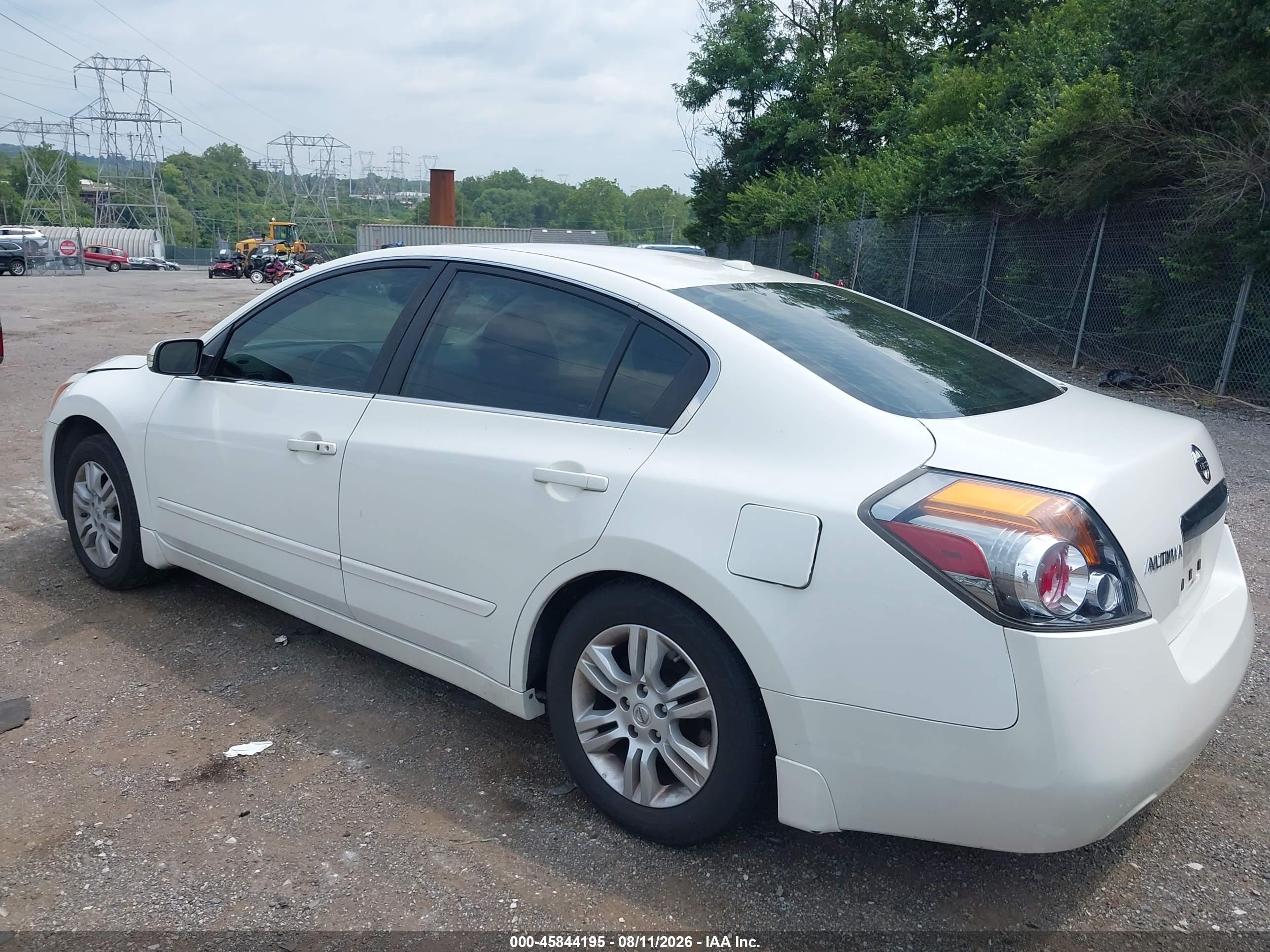 2012 Nissan Altima 2.5 S Белый vin: 1N4AL2AP5CC140671