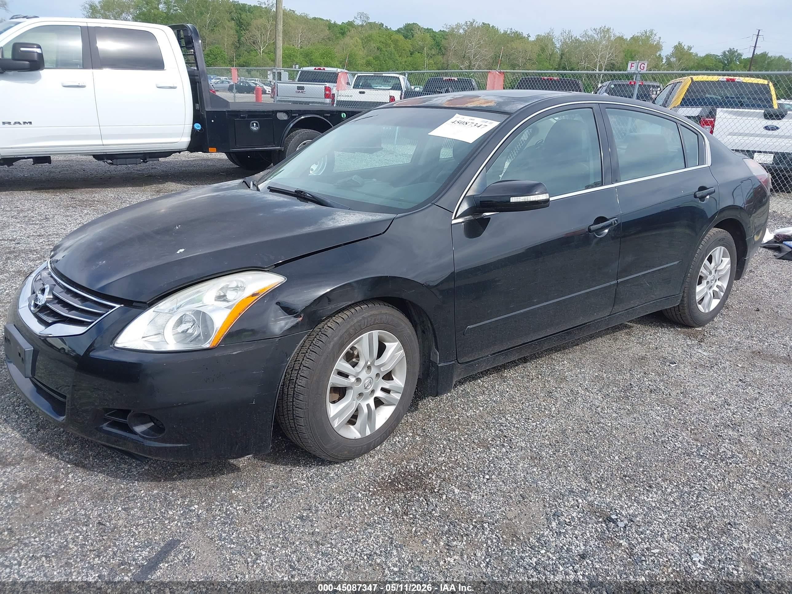 2012 Nissan Altima 2.5 S Black vin: 1N4AL2AP5CC151766