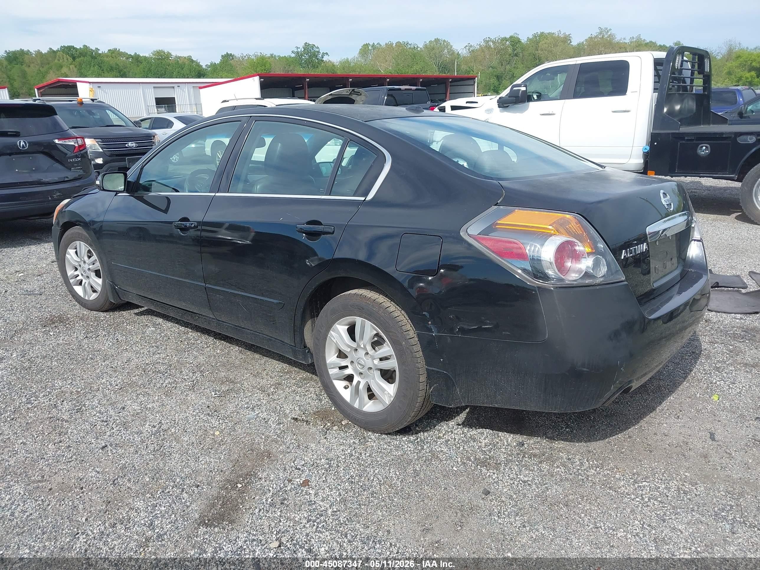 2012 Nissan Altima 2.5 S Black vin: 1N4AL2AP5CC151766