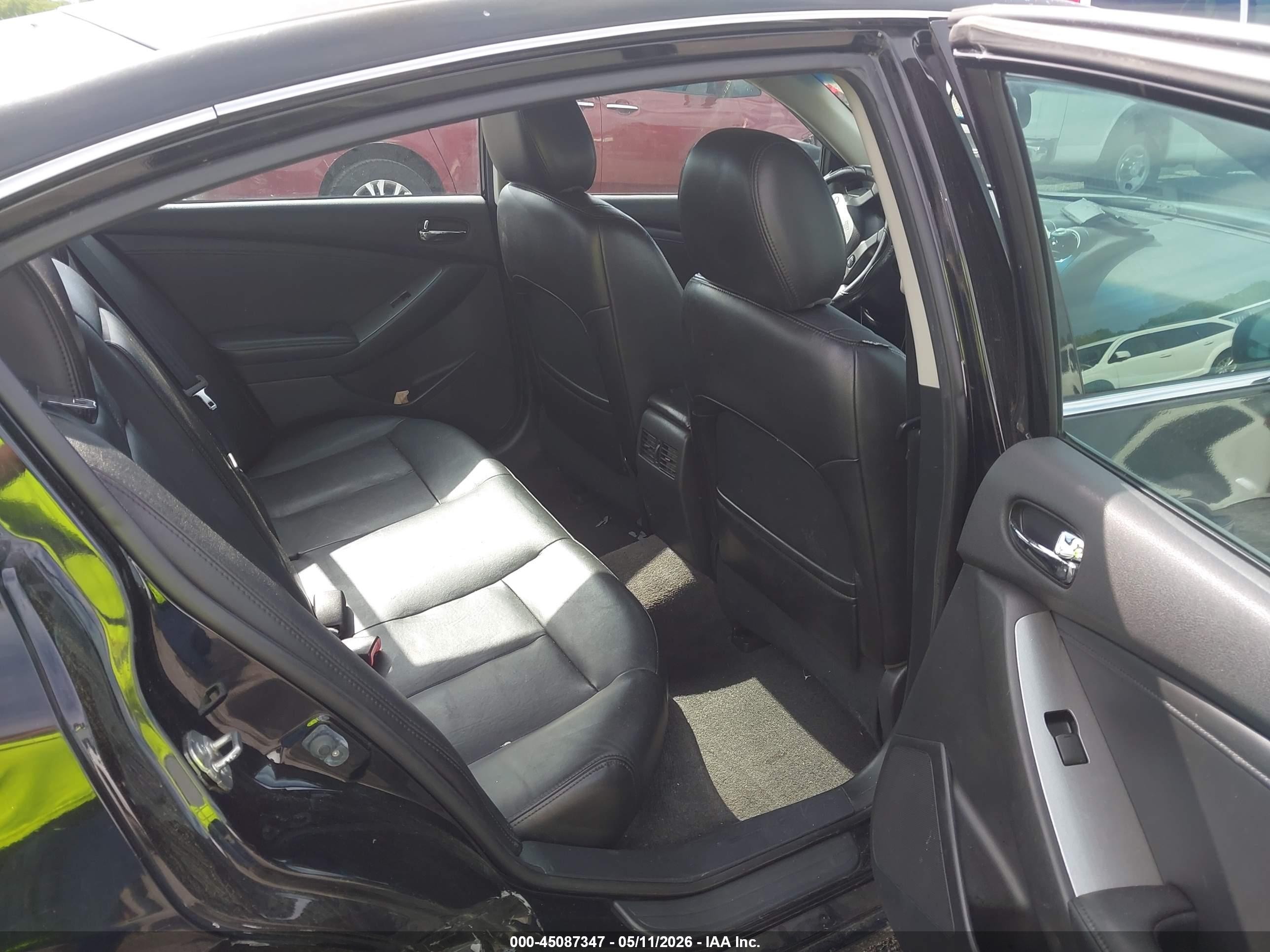 2012 Nissan Altima 2.5 S Black vin: 1N4AL2AP5CC151766