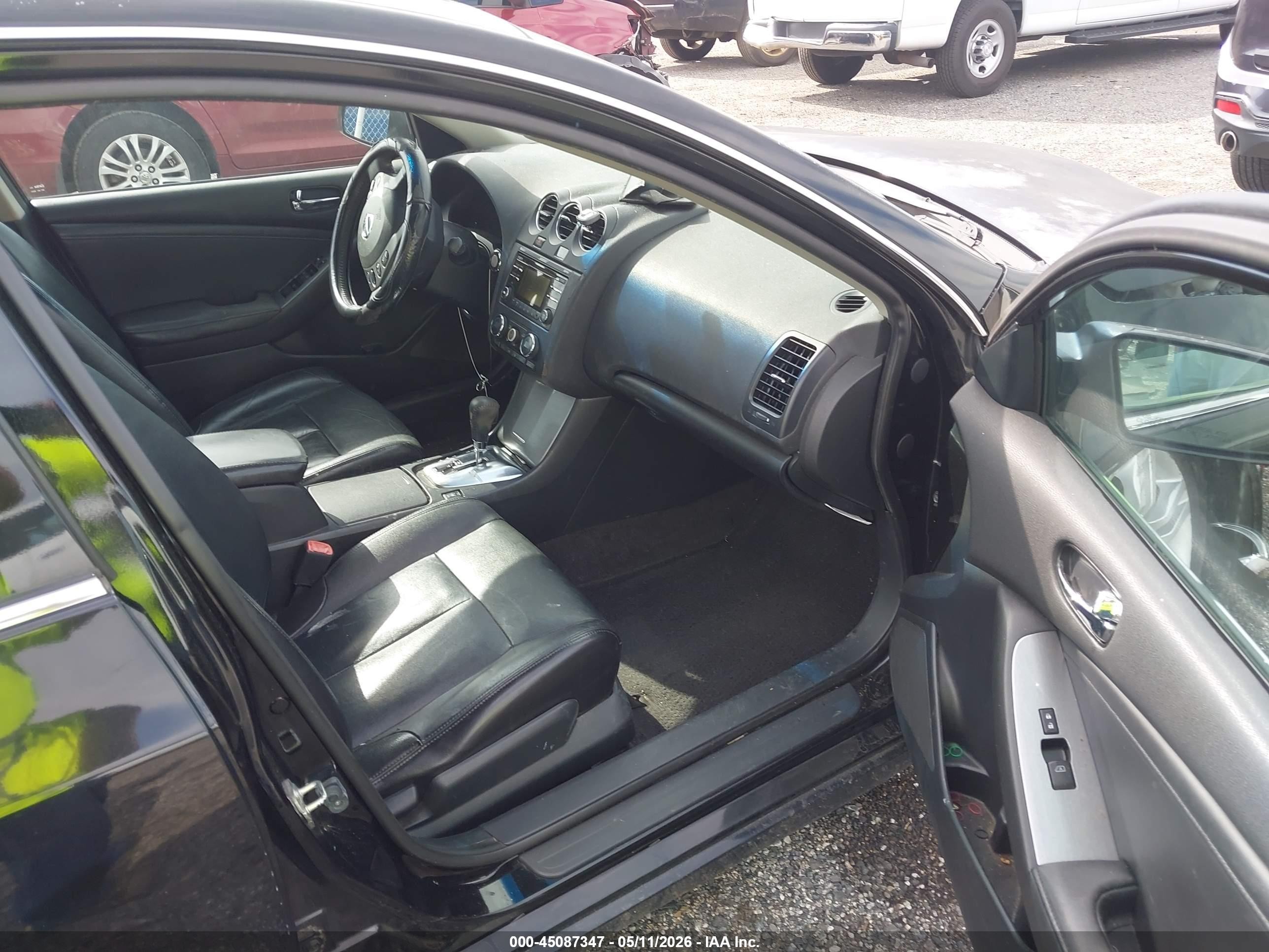 2012 Nissan Altima 2.5 S Black vin: 1N4AL2AP5CC151766
