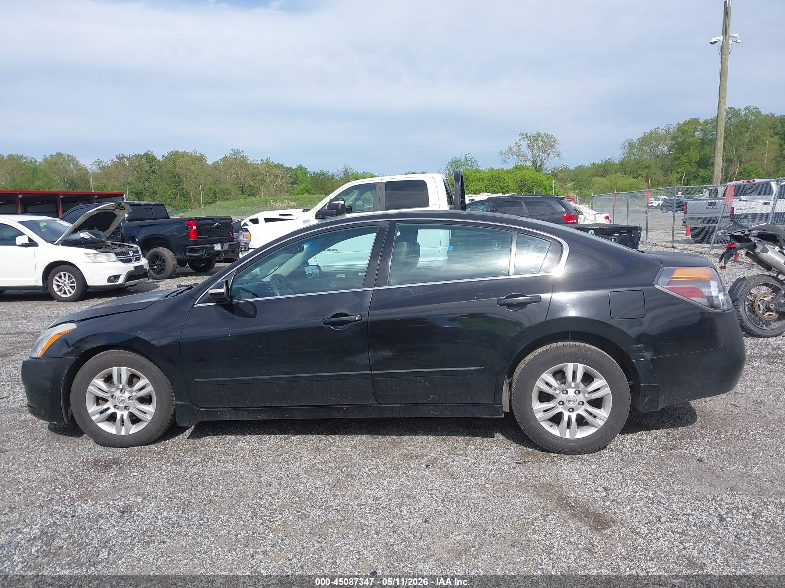 2012 Nissan Altima 2.5 S Black vin: 1N4AL2AP5CC151766