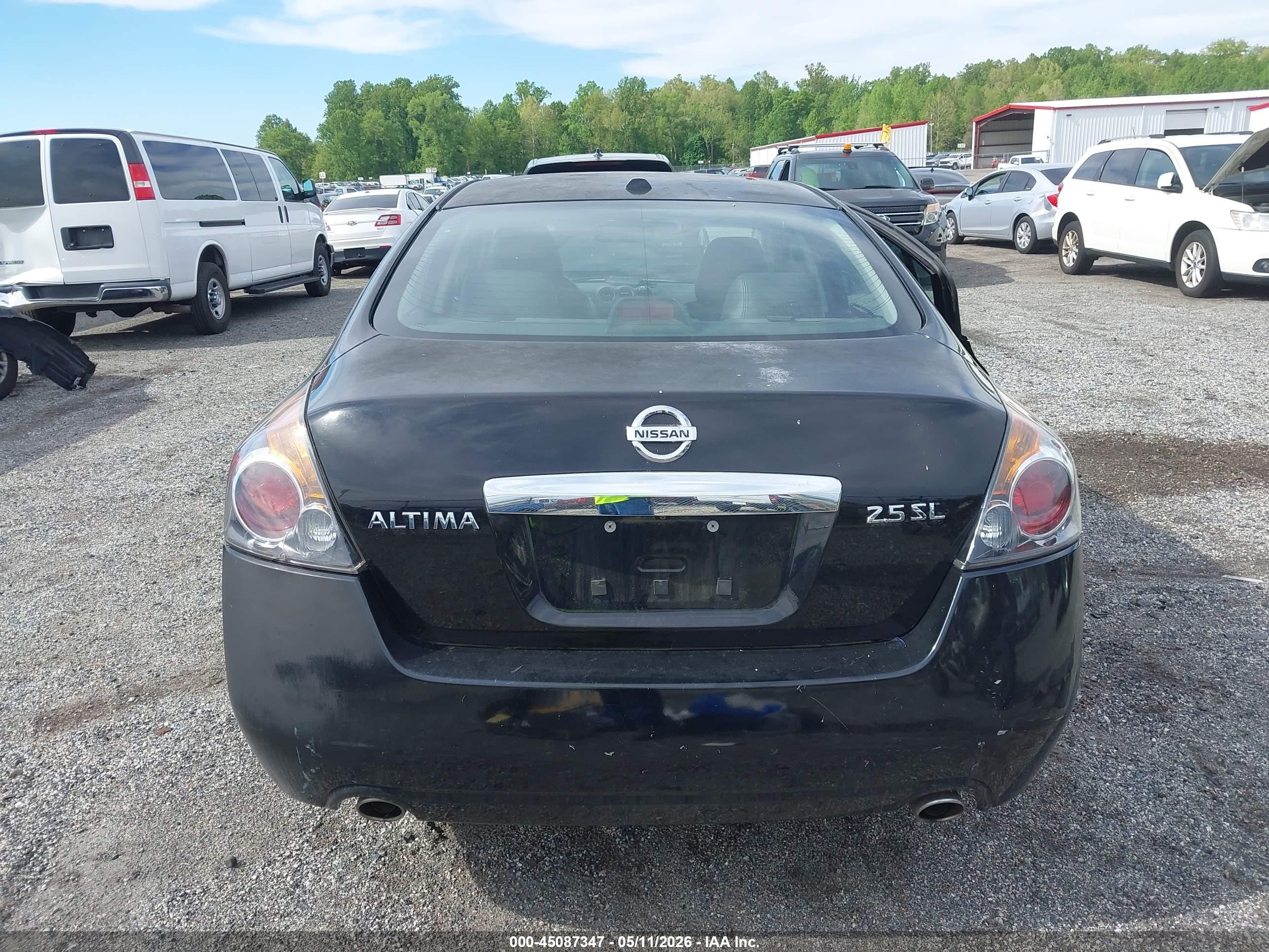 2012 Nissan Altima 2.5 S Black vin: 1N4AL2AP5CC151766